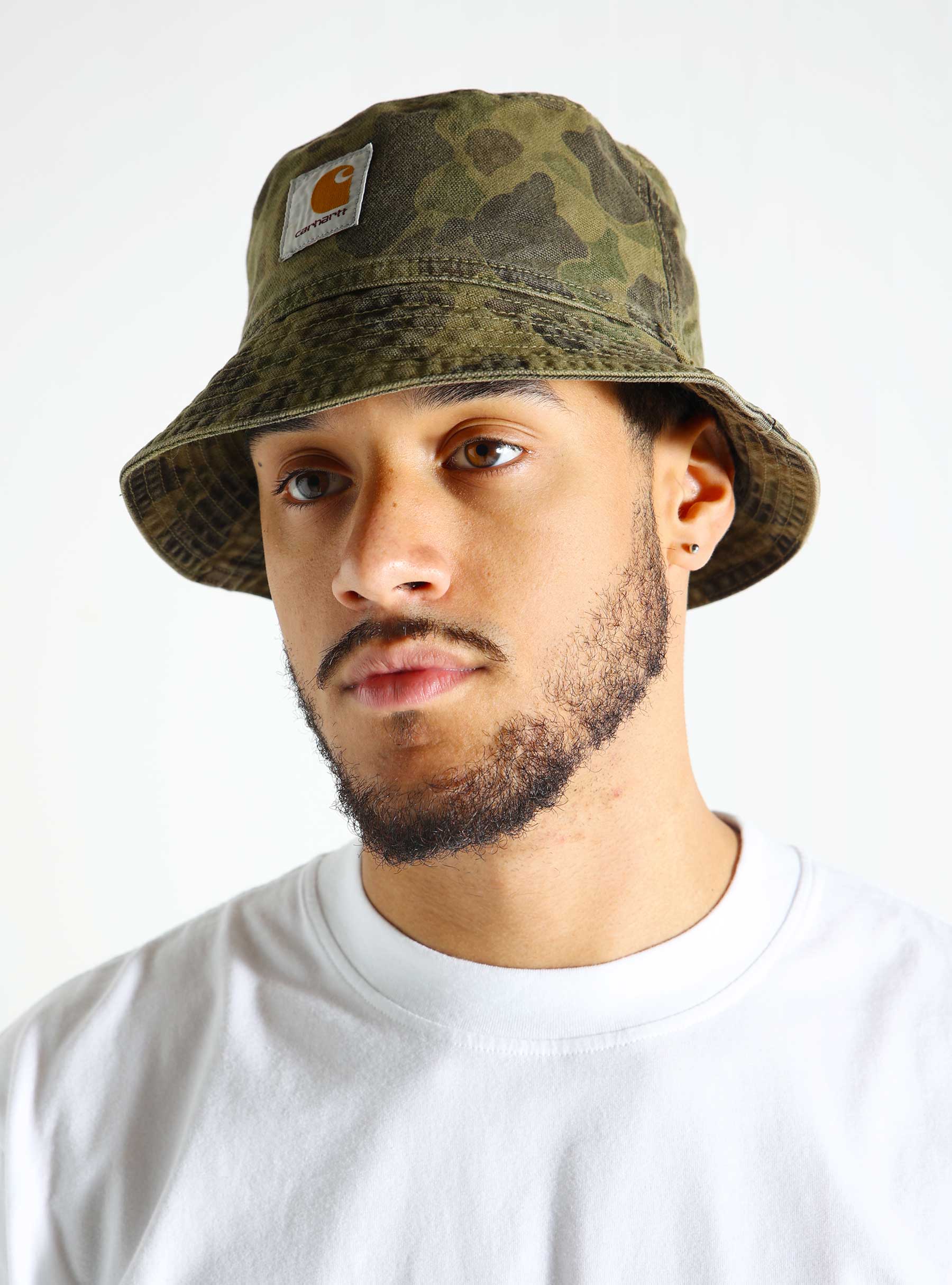 Carhartt shops camo bucket hat