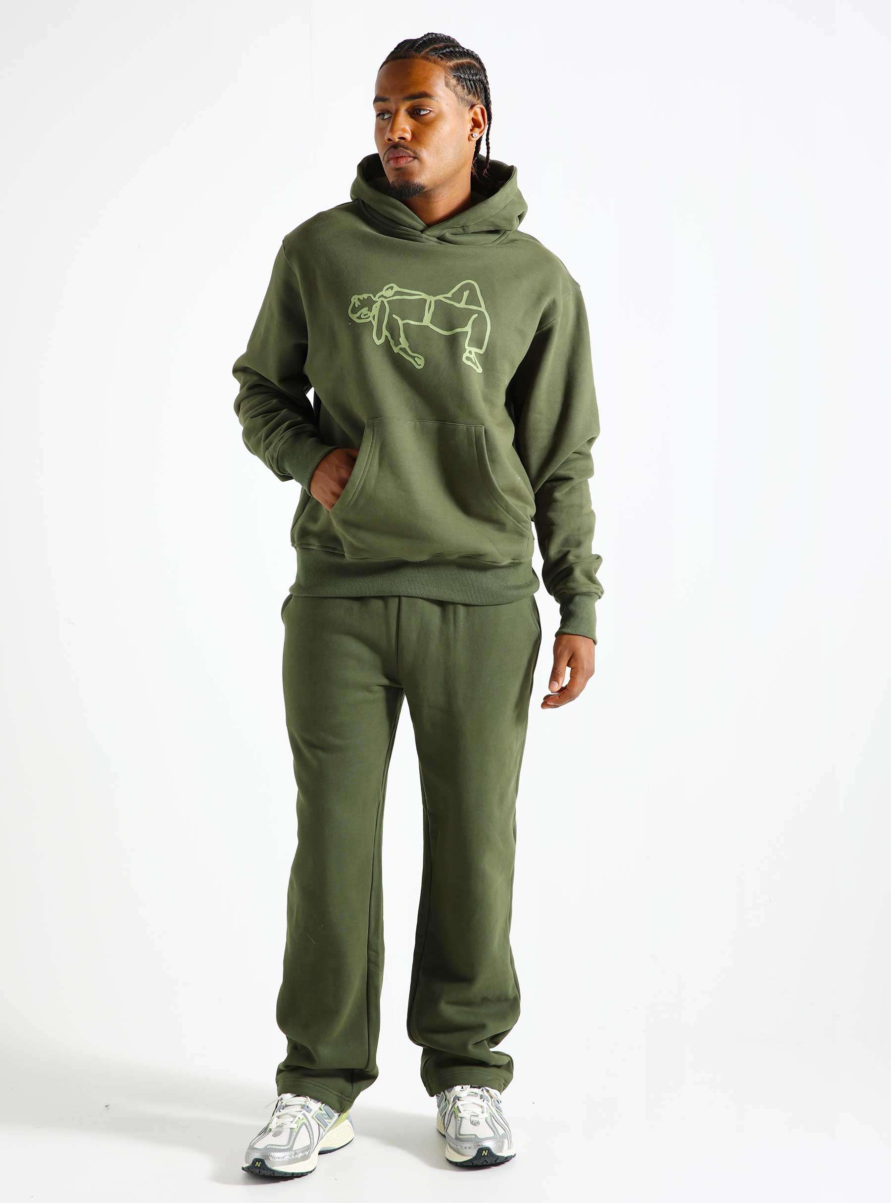 Sal Jogger Forest Green freeter_aw24_34