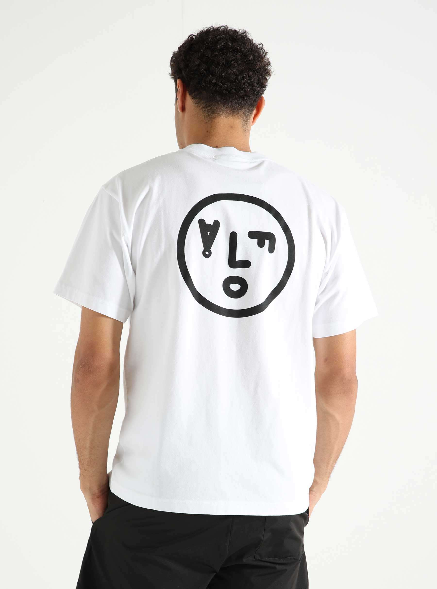 Face T-shirt Optical White M990104