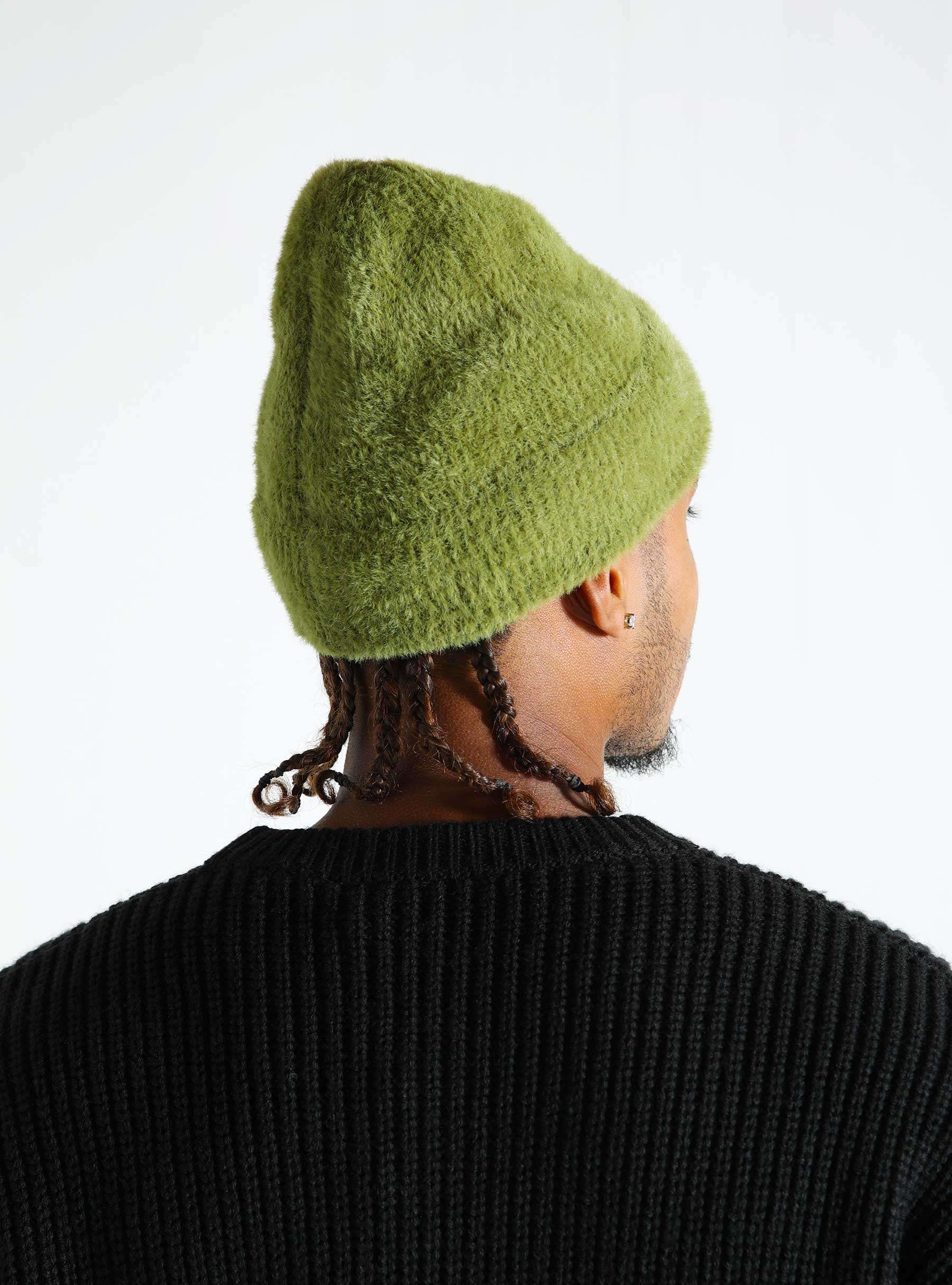 Faux Fur Beanie Sea Kelp K3661-SK301