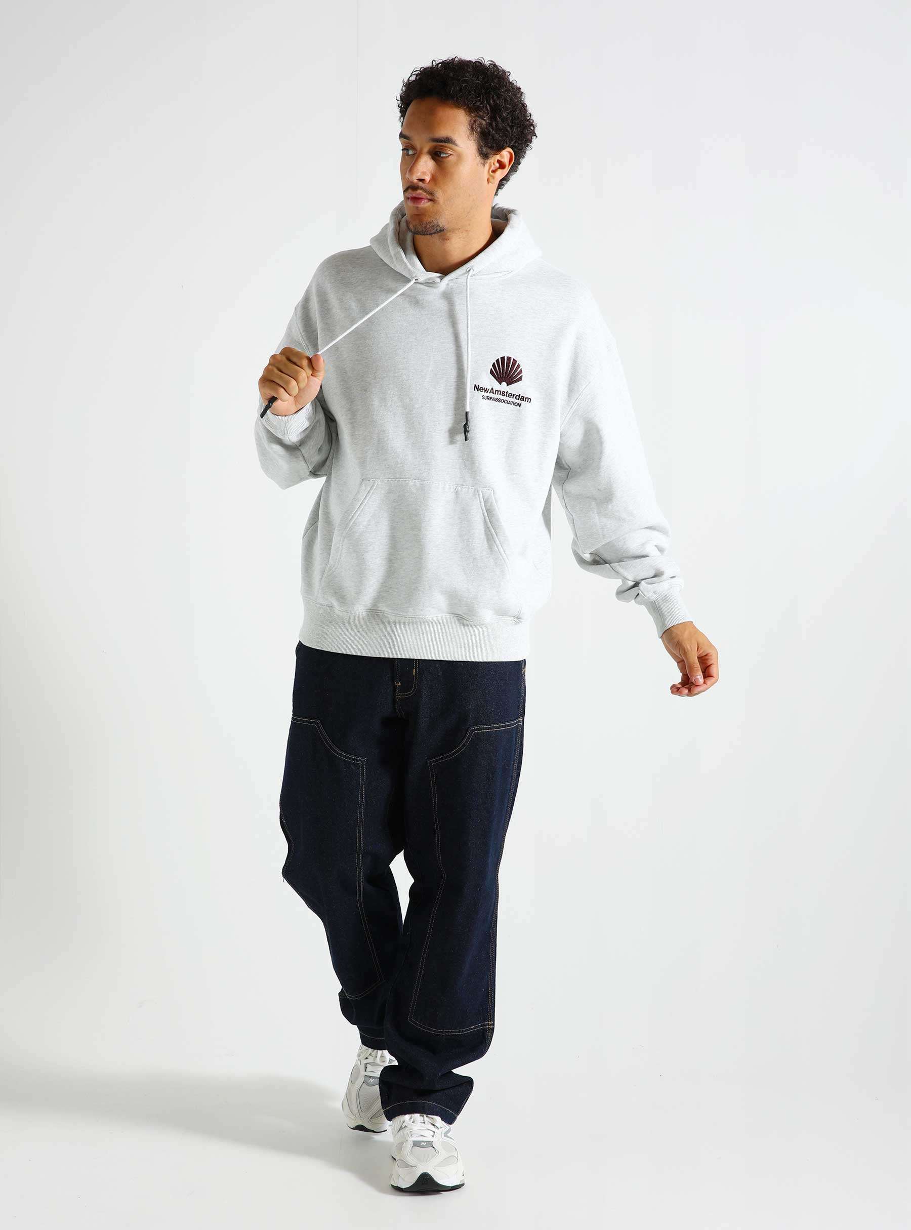 Logo Hoodie Ash Vineyard Wine 2402095001