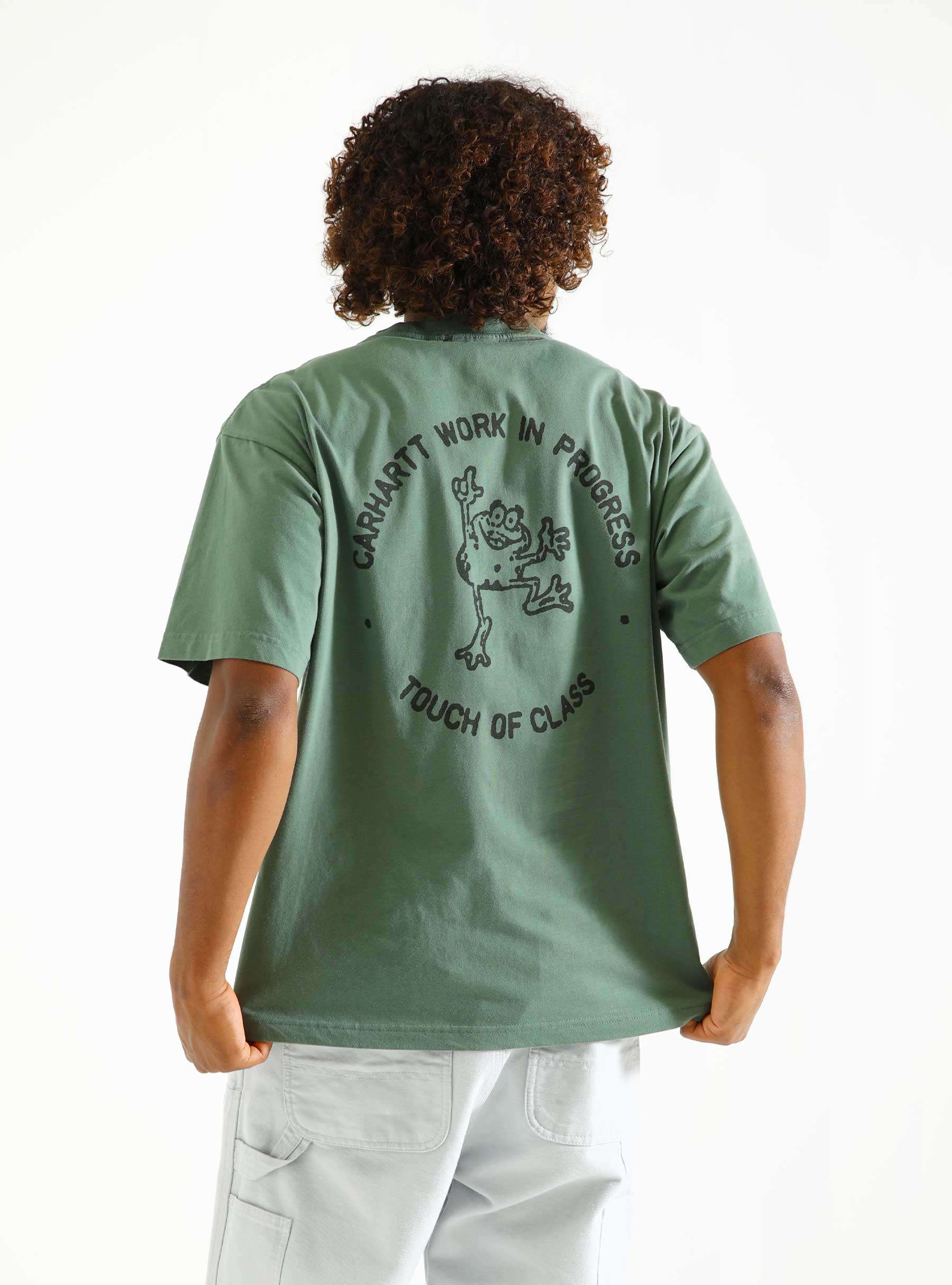 Stamp T-Shirt Duck Green Black I033670-2B106