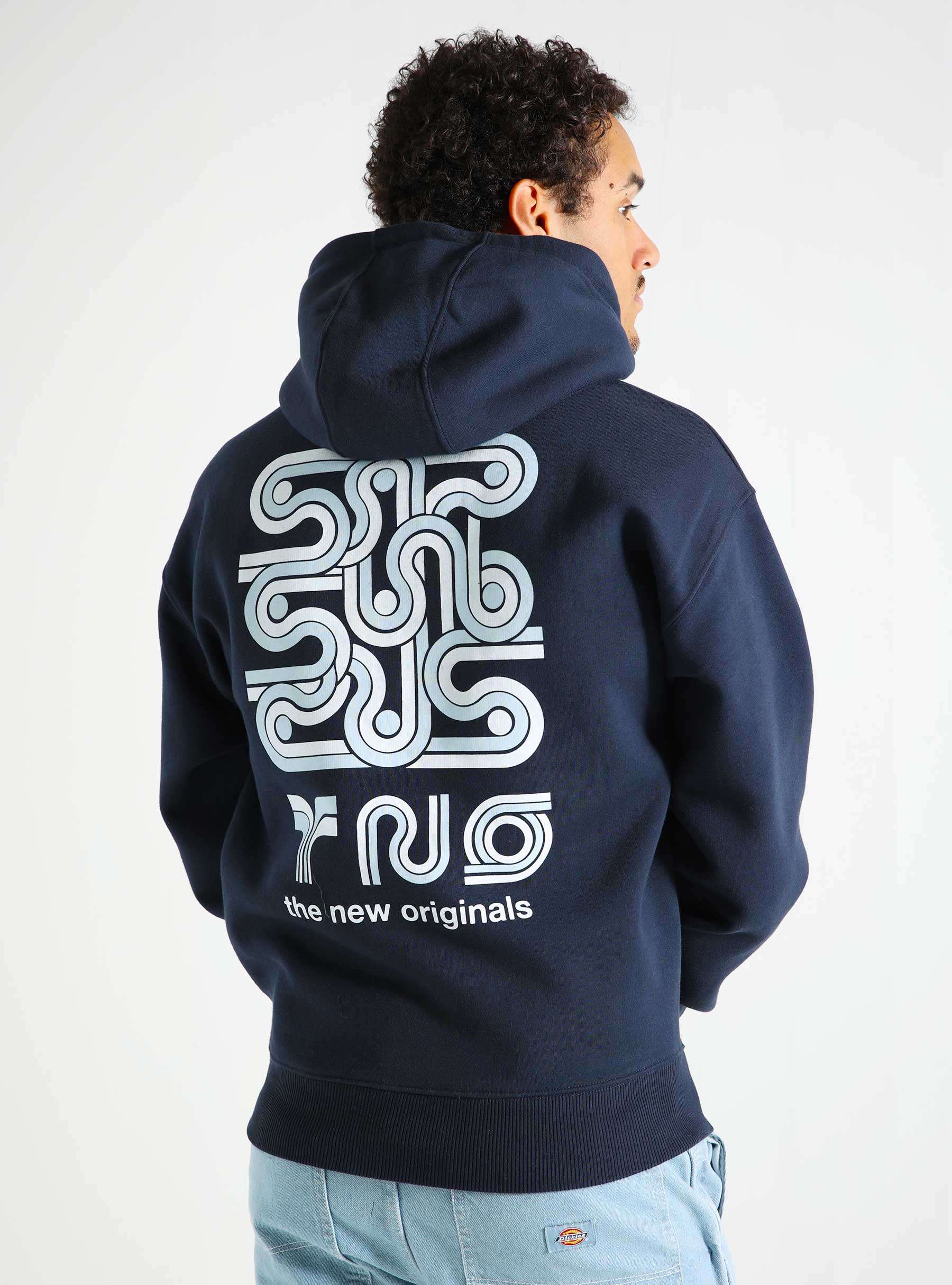 Supergraphic Hoodie Stock Navy 300SPGFW24.602