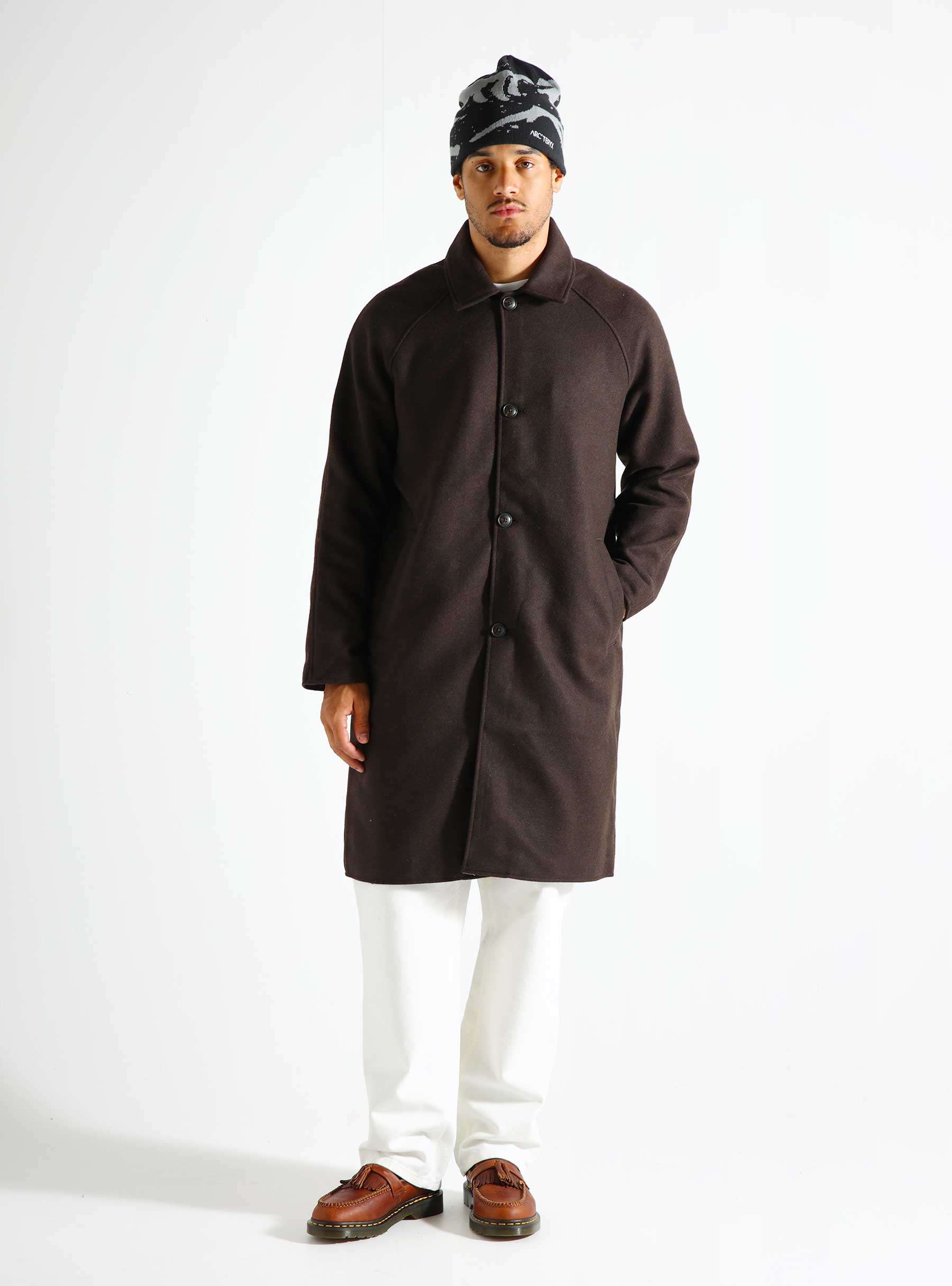 Mac Wool Coat Dark Brown I032592-5099