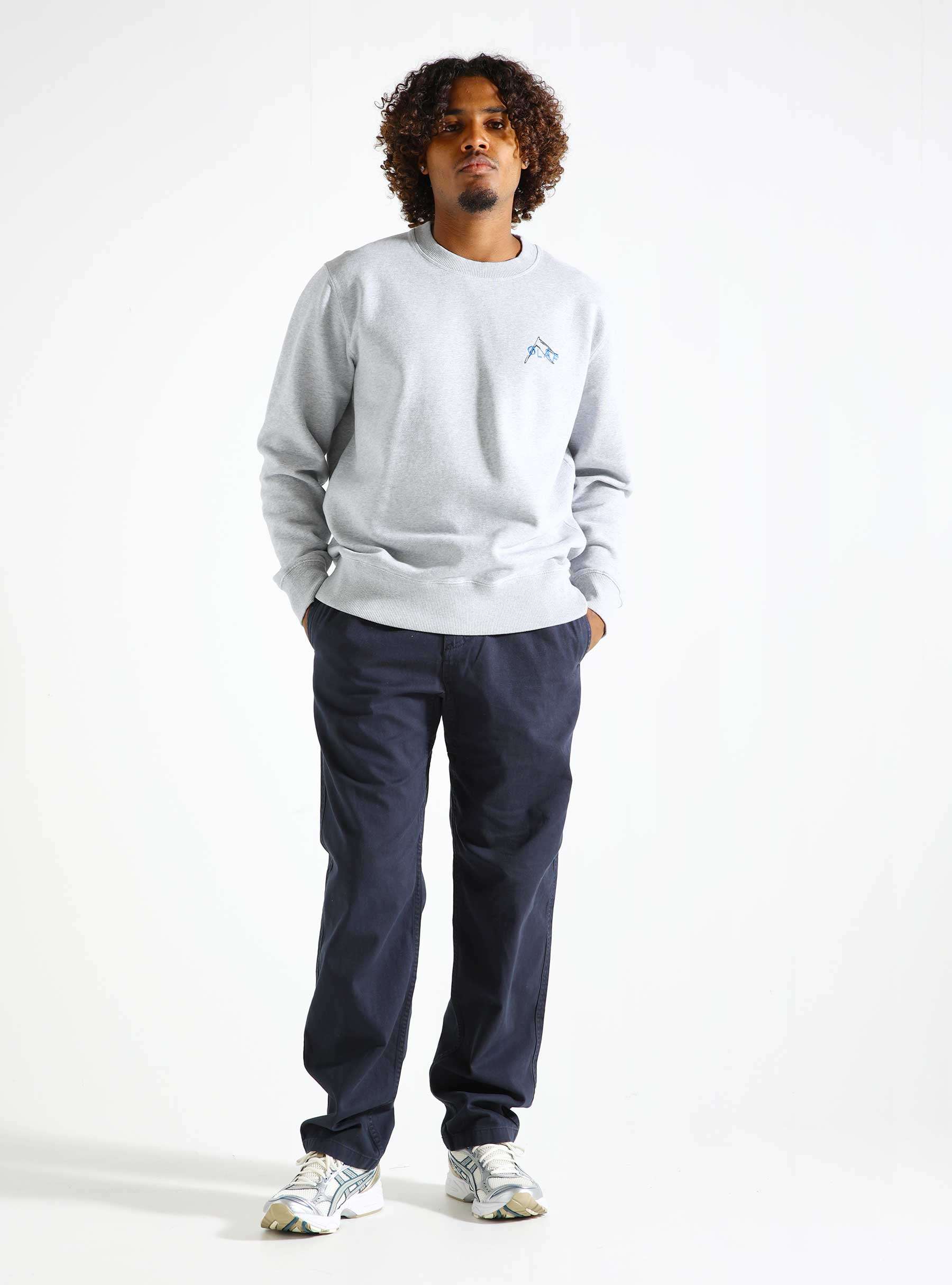 Gadget Crewneck Htr Grey M180214