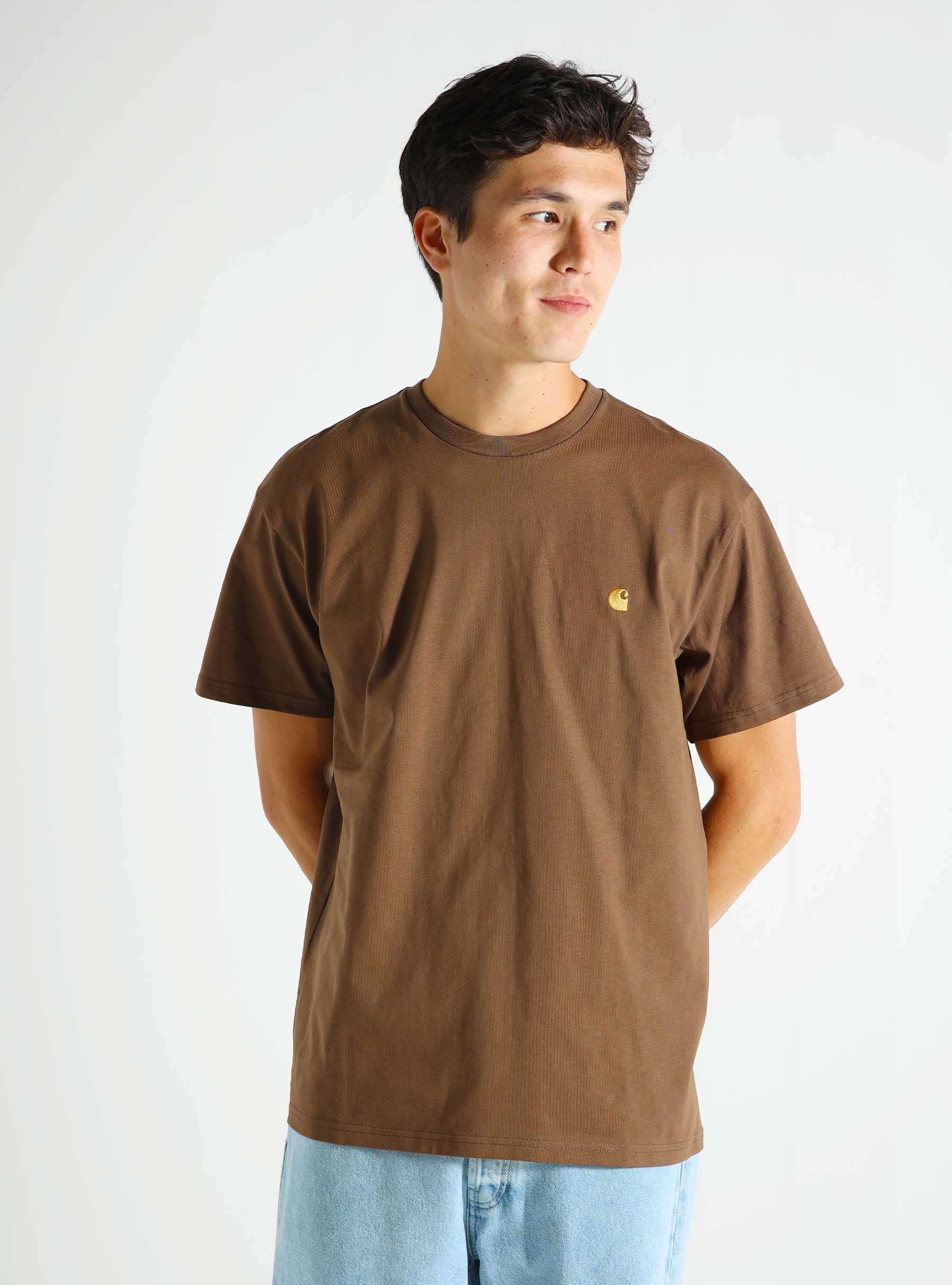 Chase T-Shirt Chocolate Gold I026391-218XX