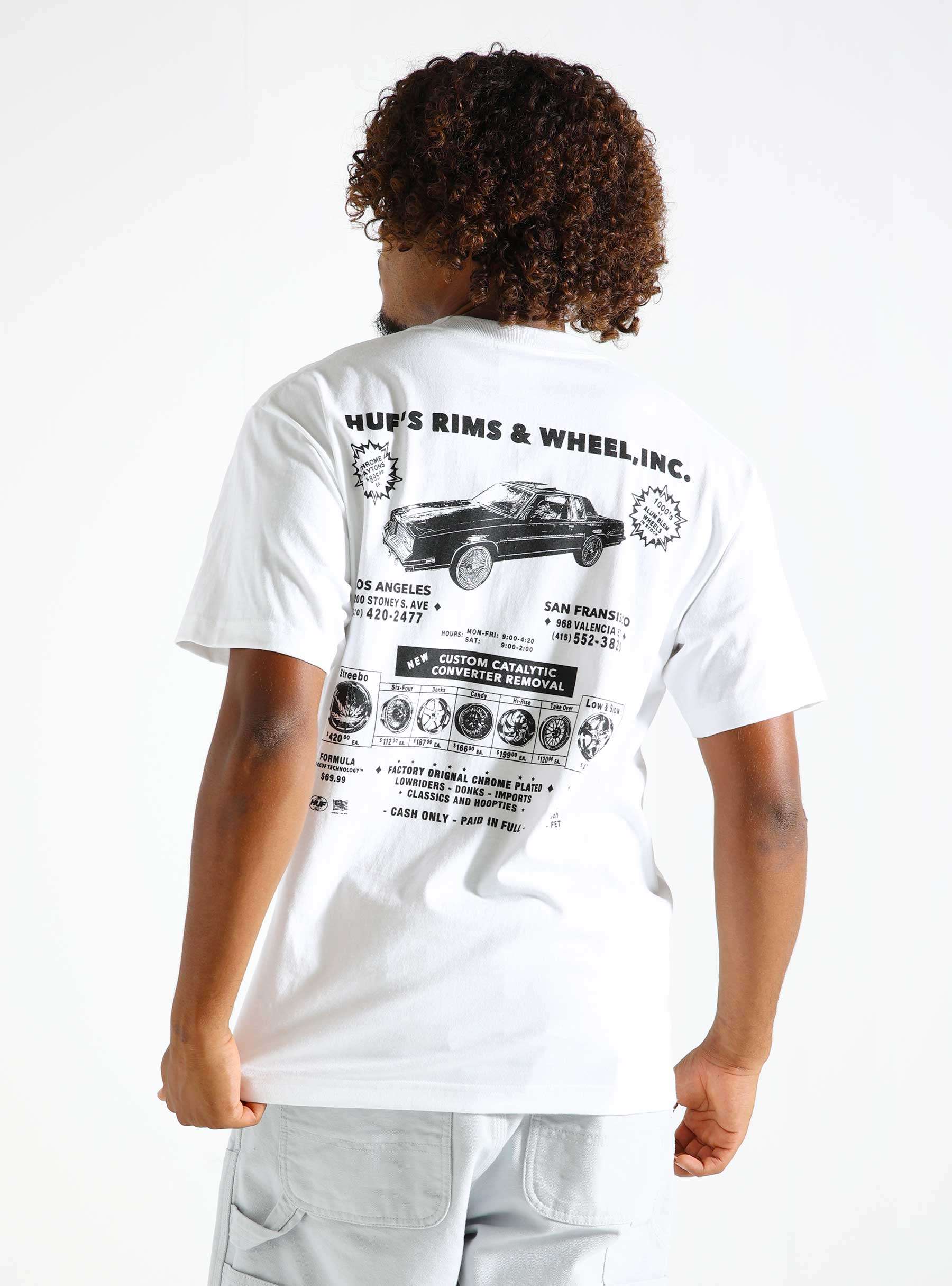 Rim & Wheel Inc T-shirt White TS02304