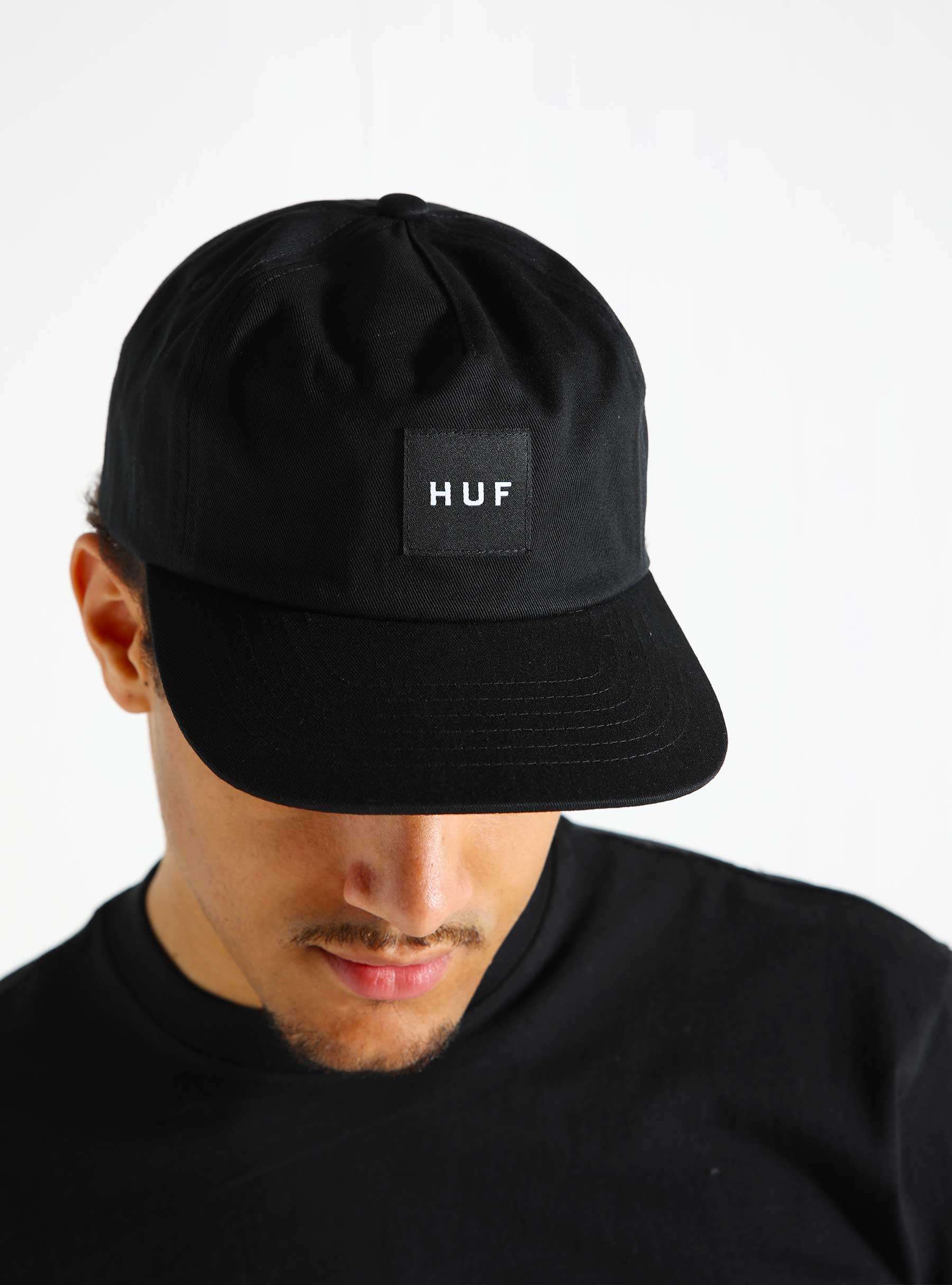 HUF Set Box Snapback Black HT00714