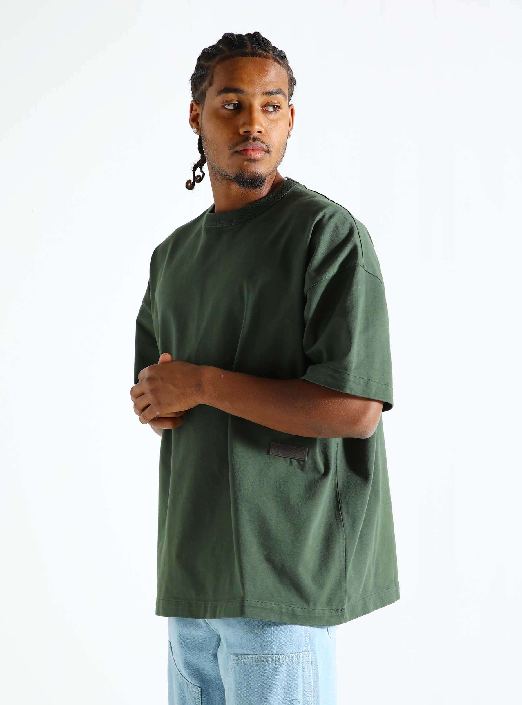 Wax T-shirt Kombu Green 2402082002