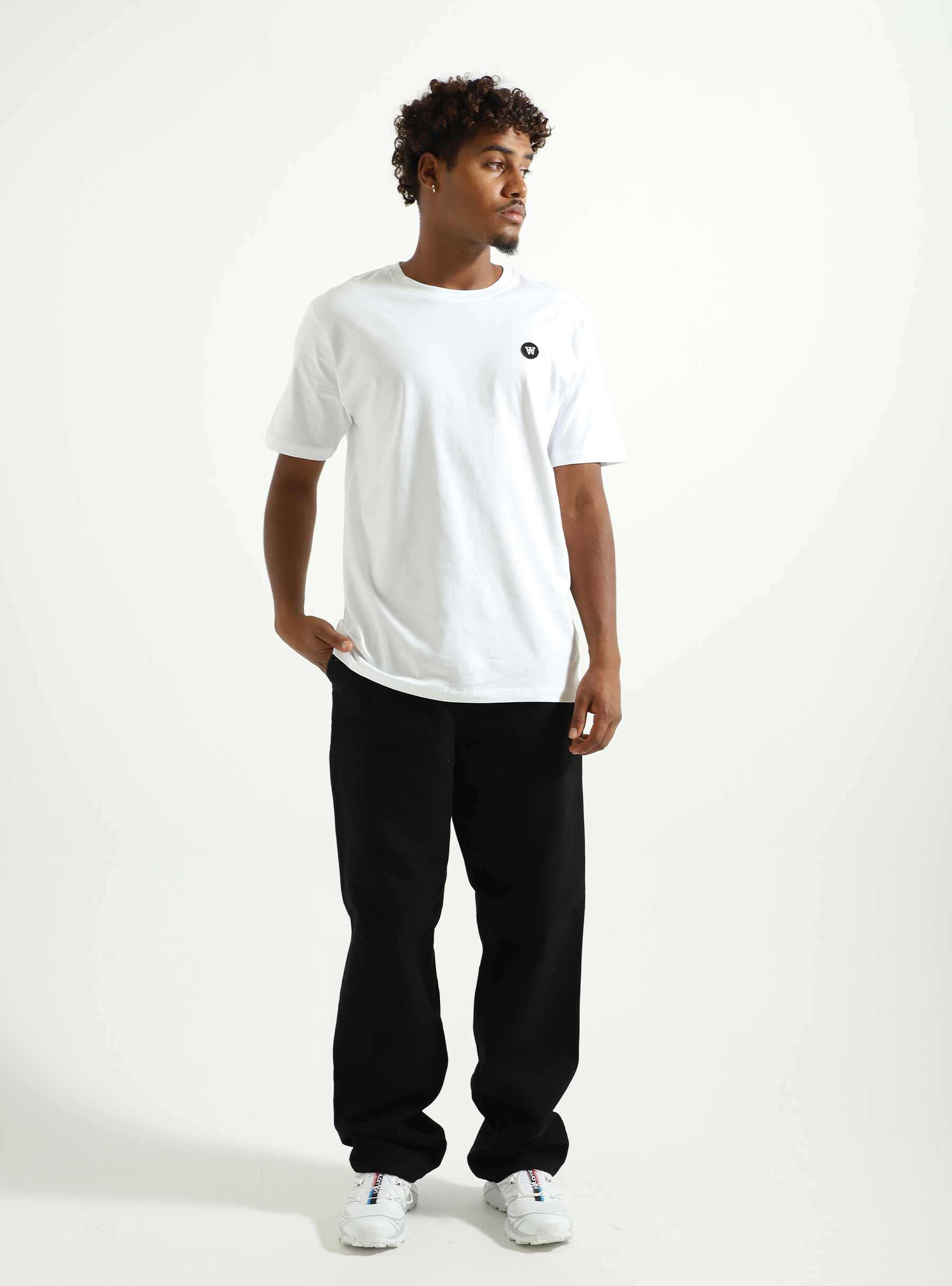 Double A by Wood Wood Lee Ripstop Trousers Black - Freshcotton