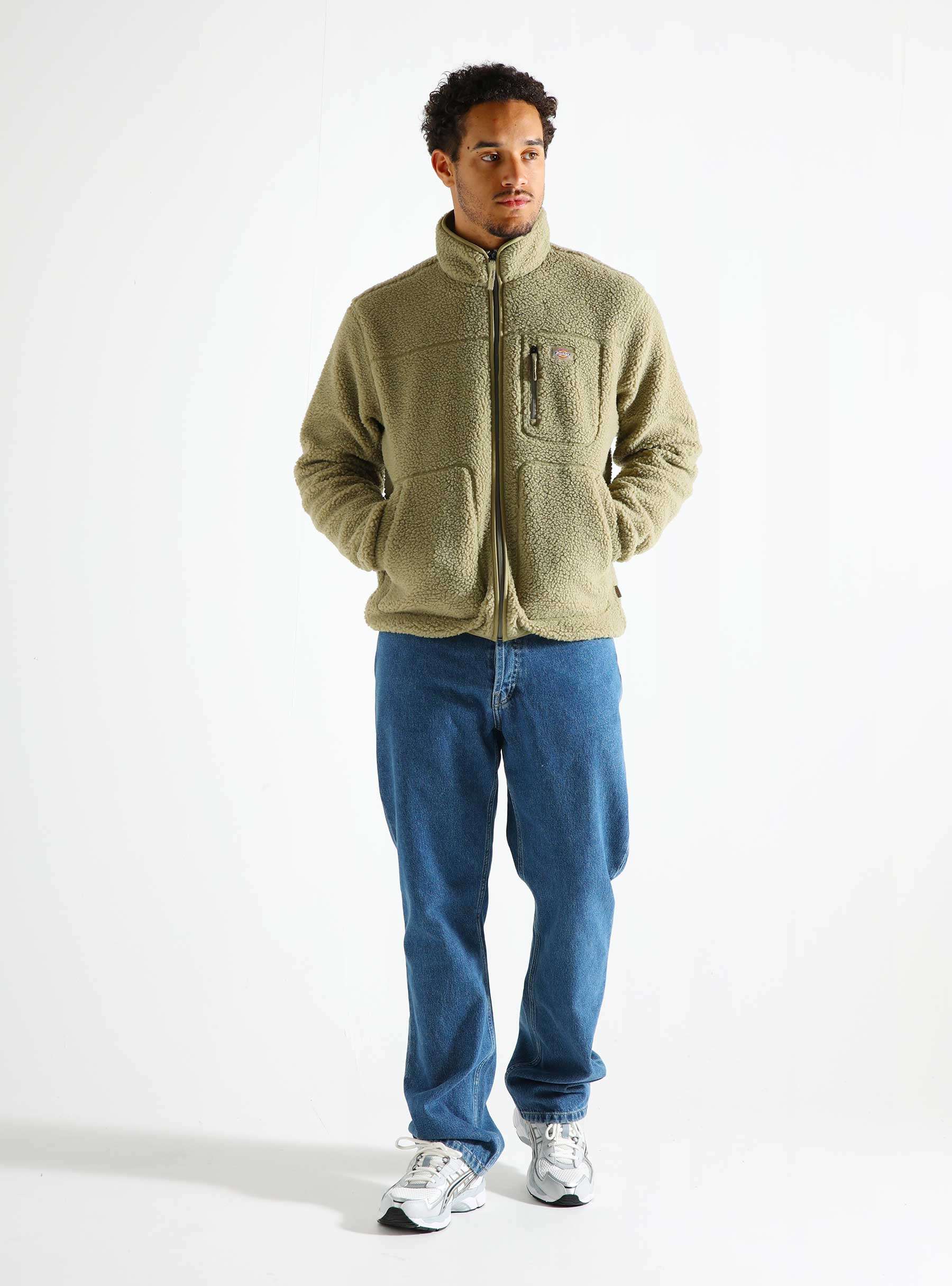 Mount Hope Fleece Imperial Green DK0A4YEE0IP1