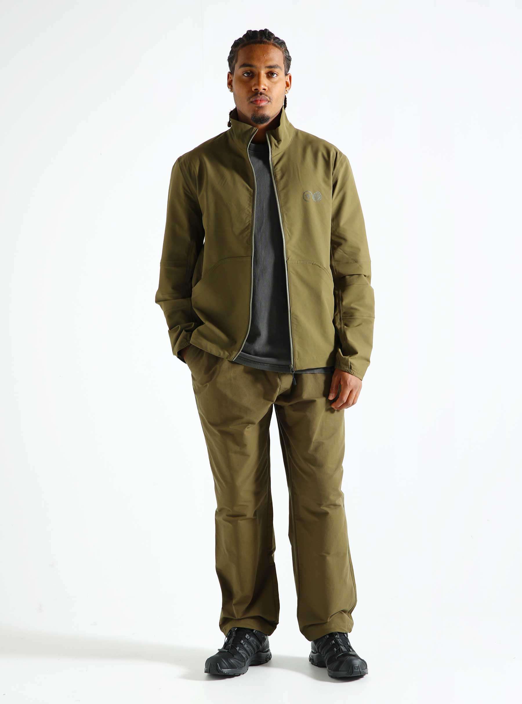 Soft Shell Advanded Funnel Jacket Khaki PMO110