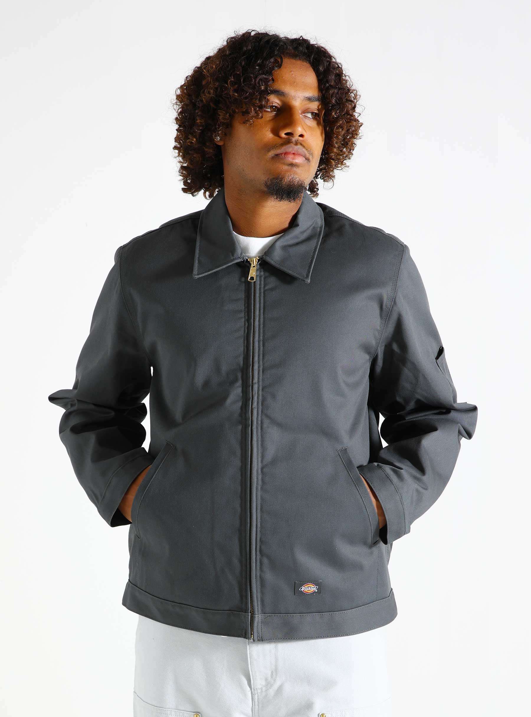 Lined Eisenhower Jacket Rec Charcoal Grey DK0A4XK4CH01