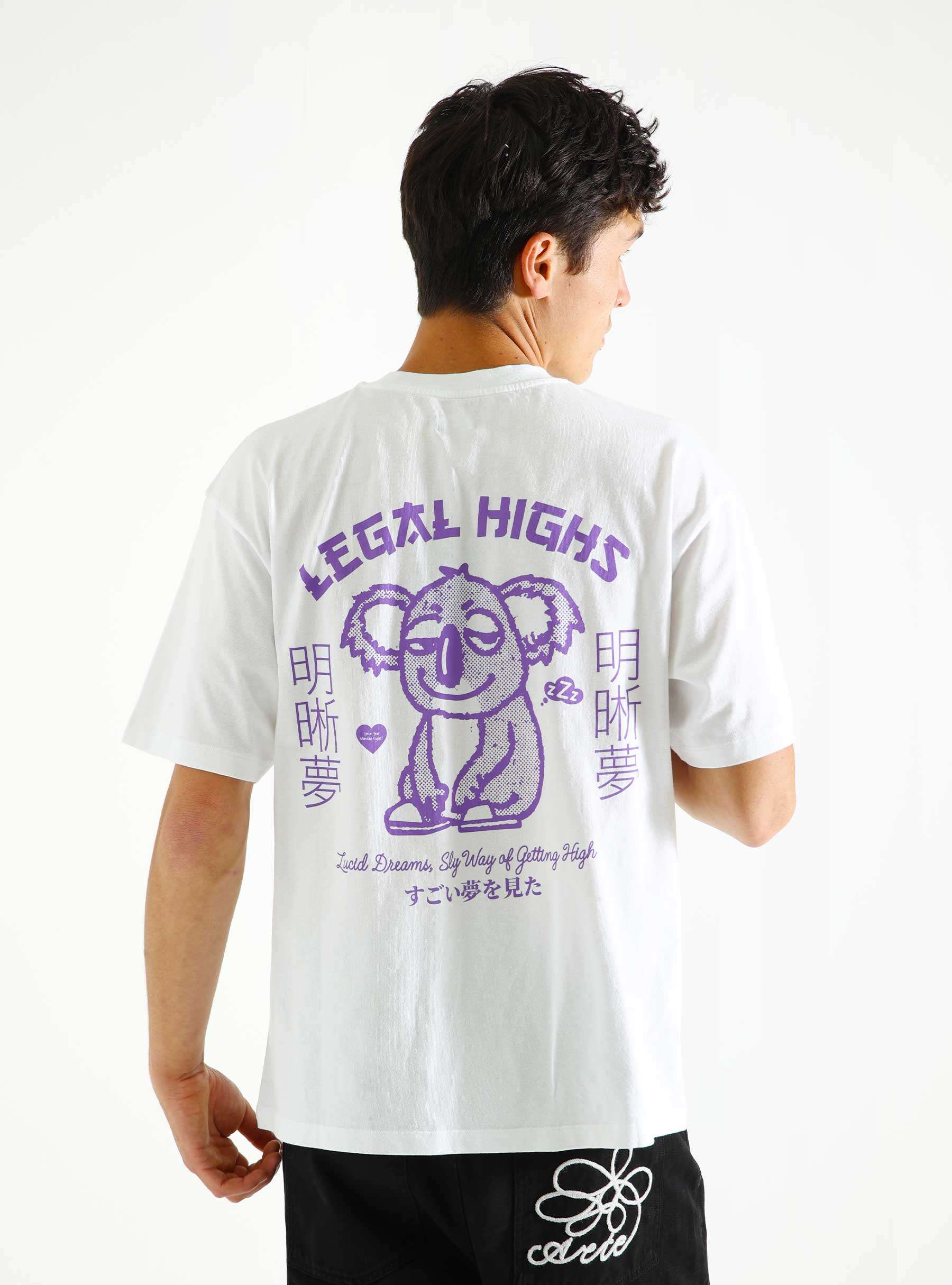 Legal Highs T-Shirt White I034169-0267