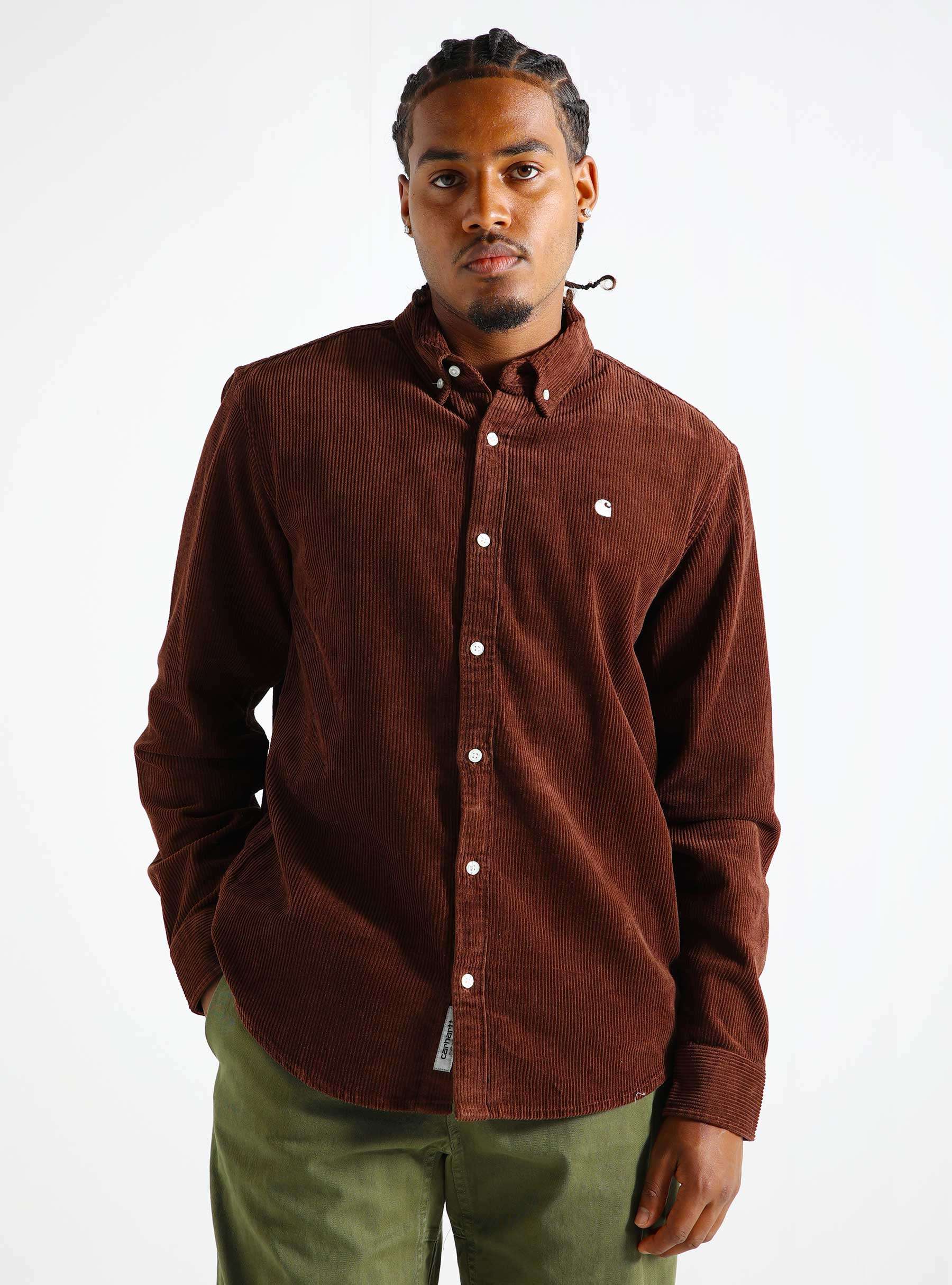 Madison Cord Shirt Offroad Wax I029958-2EFXX