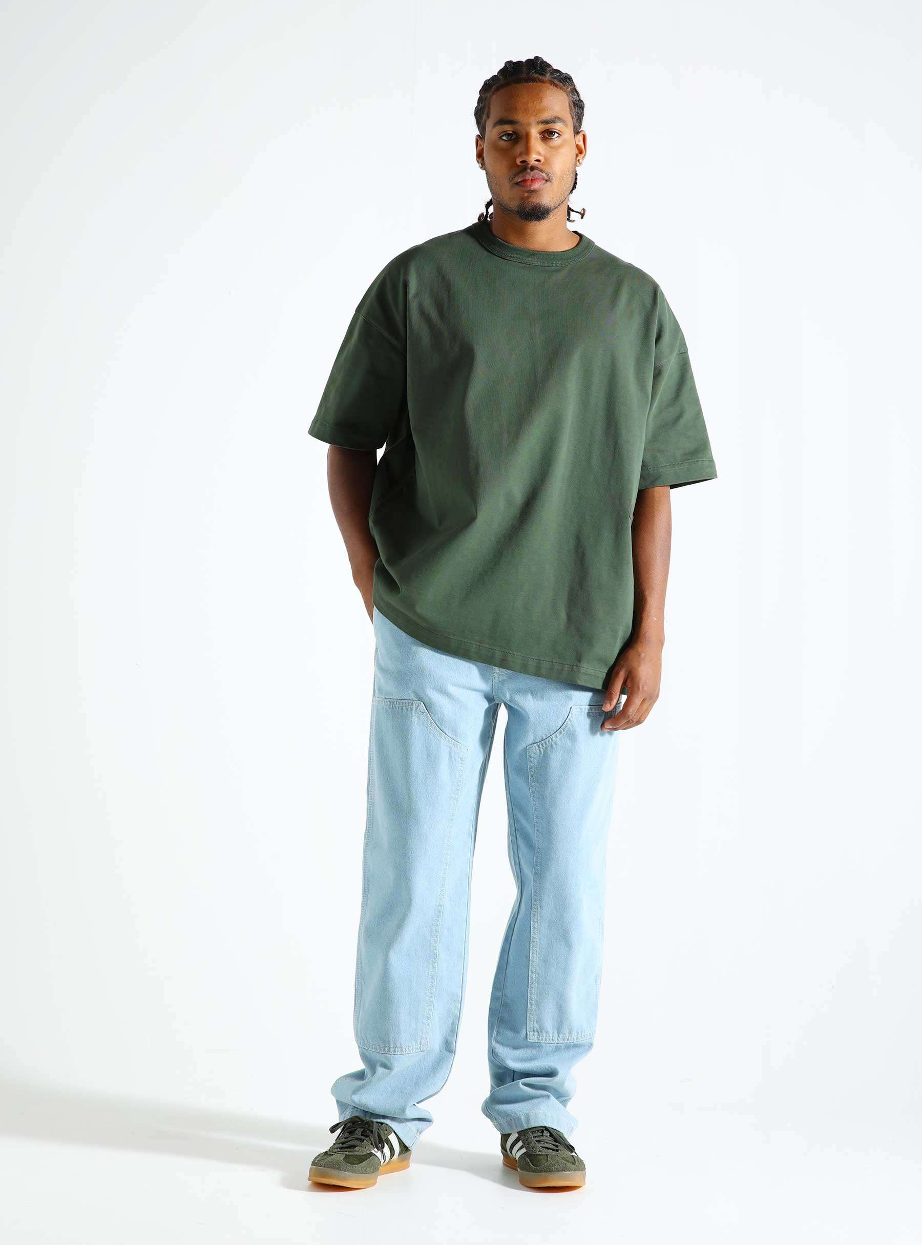 Wax T-shirt Kombu Green 2402082002