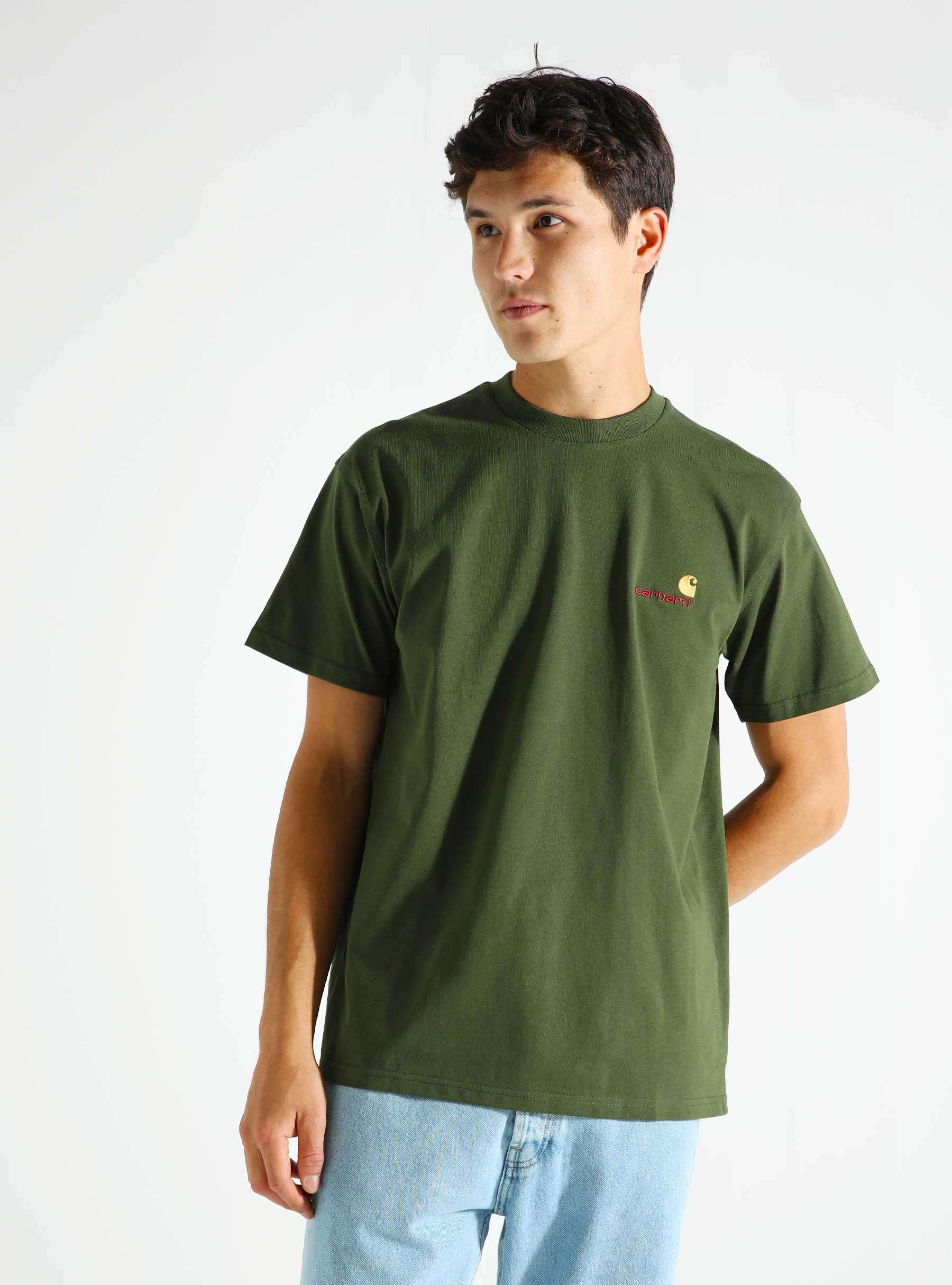 American Script T-Shirt Tarragon I029956-2BRXX
