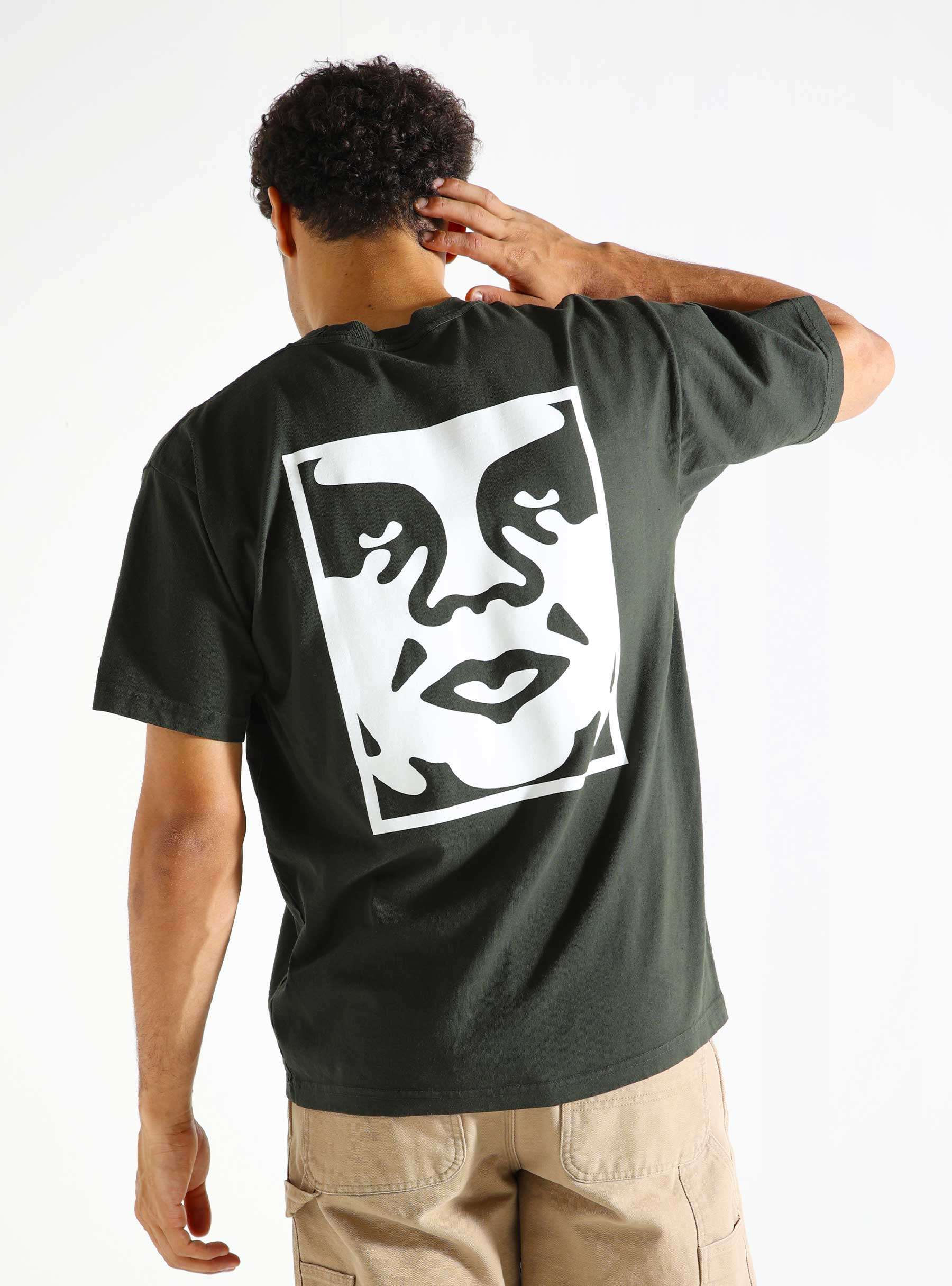 Obey Bold Icon Heavyweight T-shirt Rosin 166913439-RSI