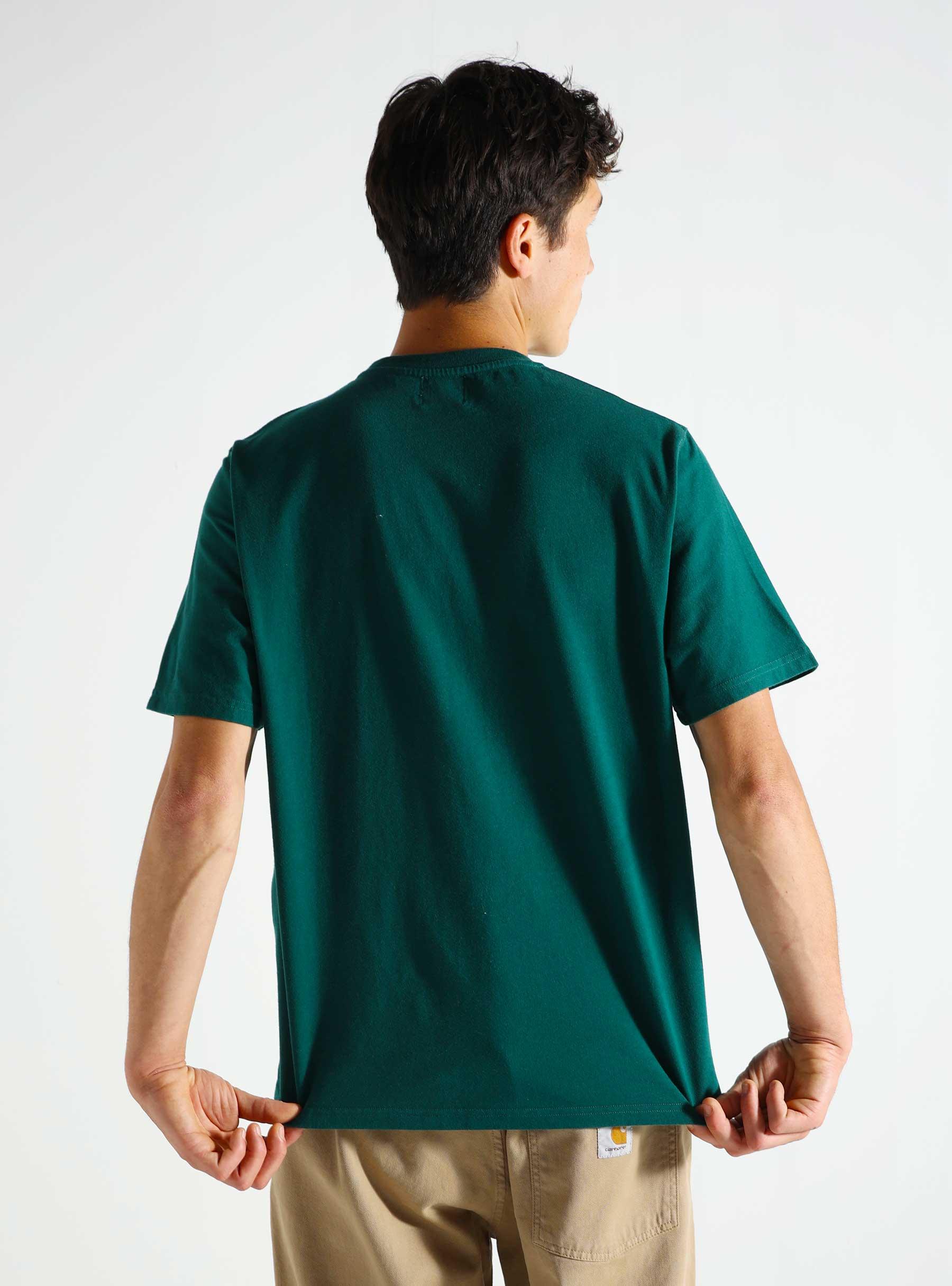 Heart Logo T-shirt Green AW24-111T