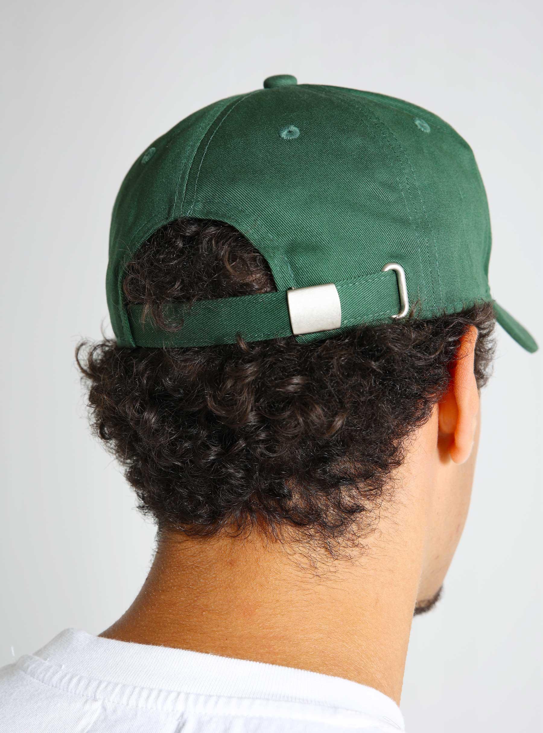 Front Logo Embroidery Cap Green AW24-224AC