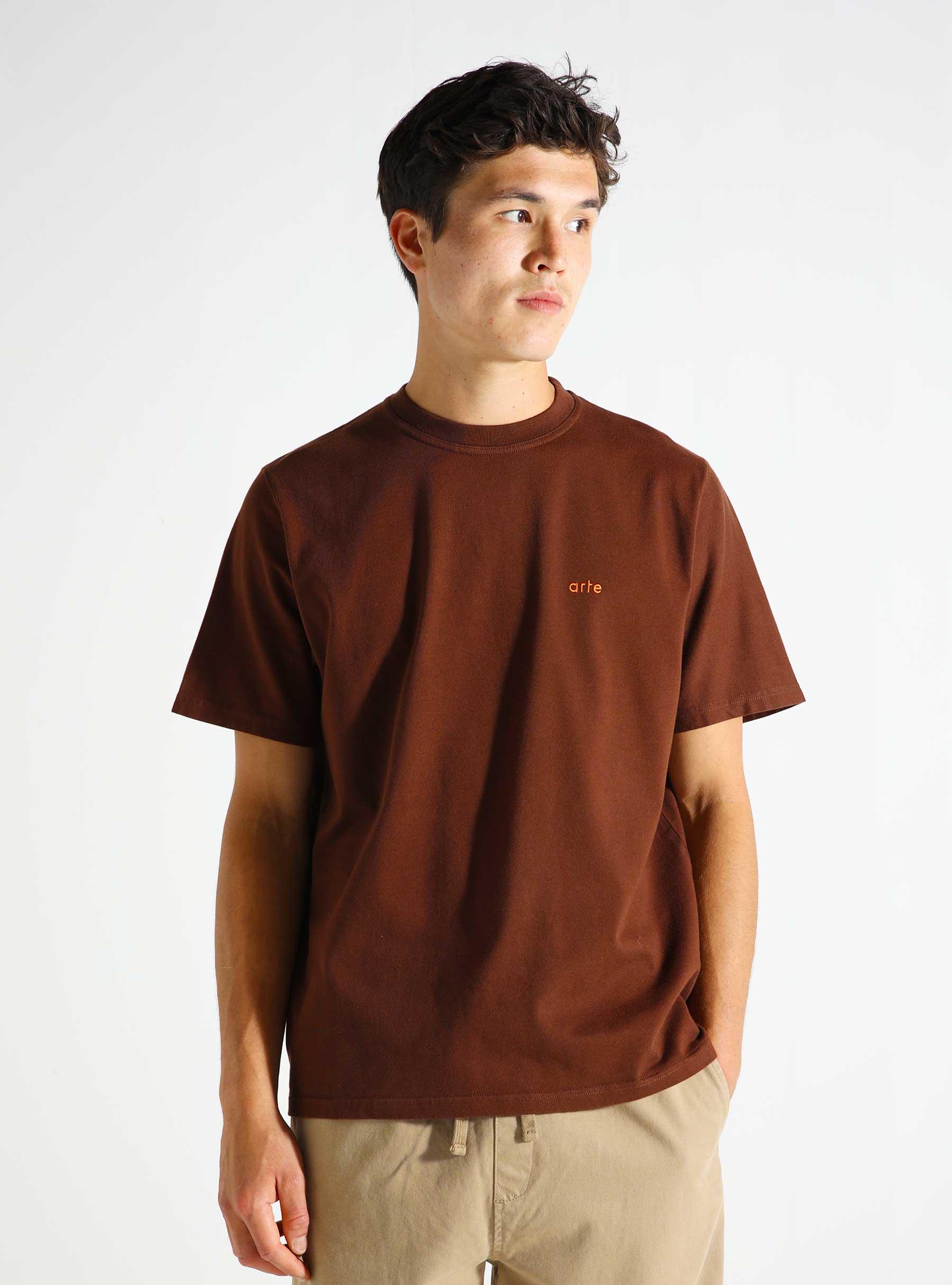 Tulip T-shirt Brown AW24-113T