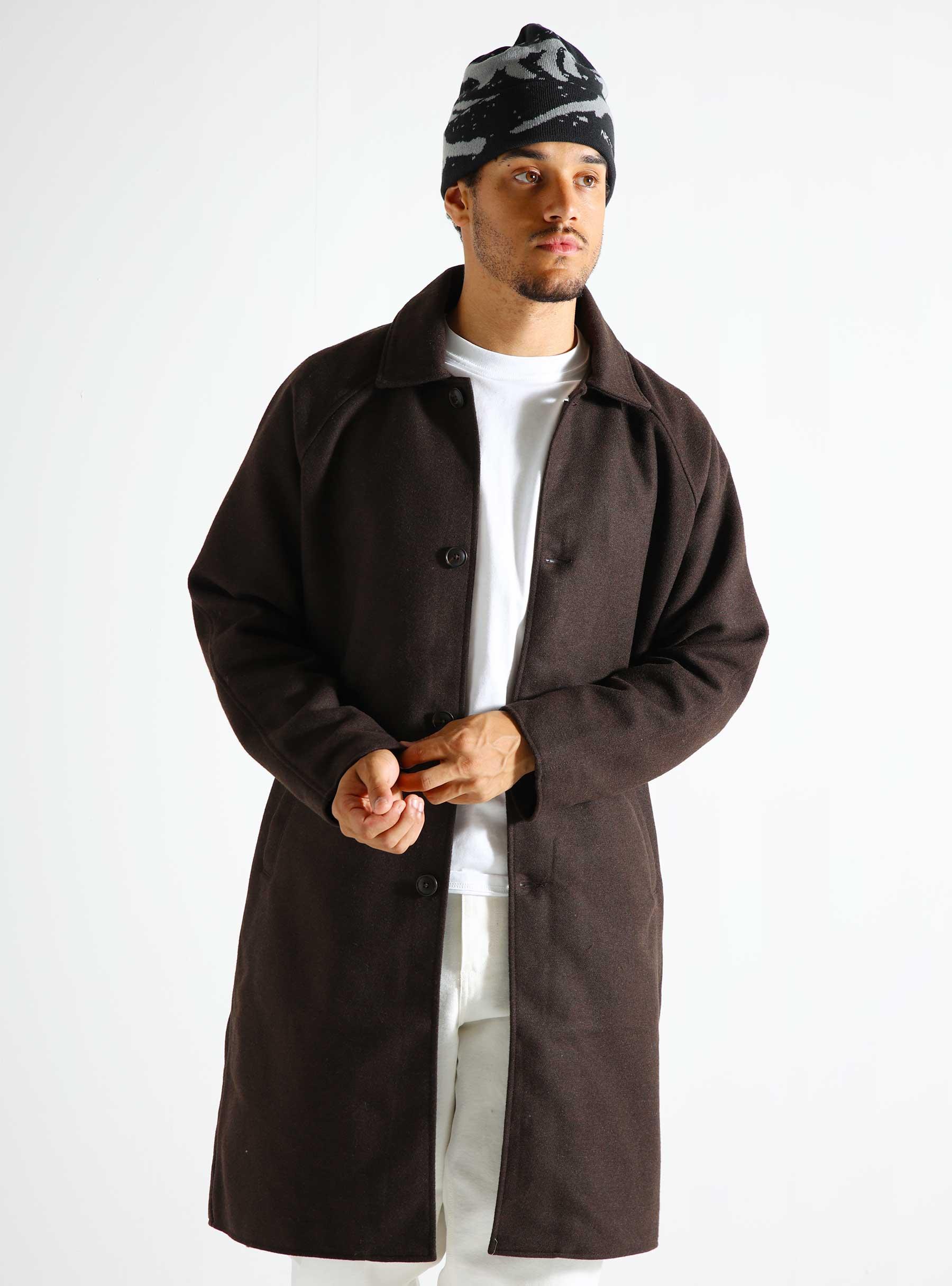 Mac Wool Coat Dark Brown I032592-5099