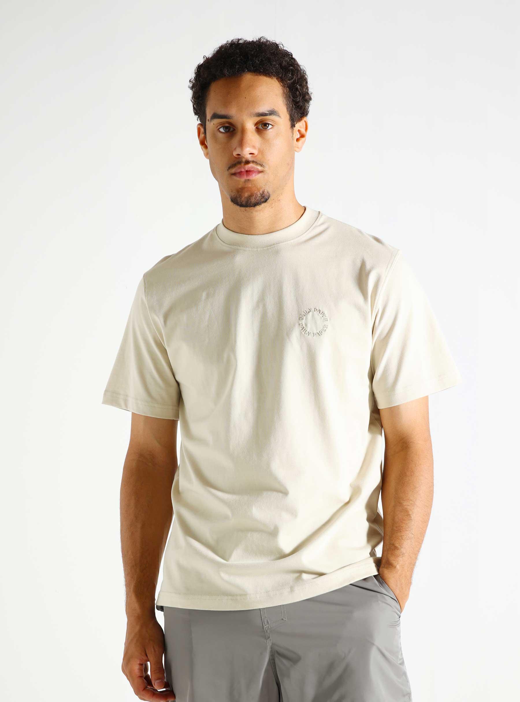 Orbit Emb T-Shirt Pelican Beige 2422064