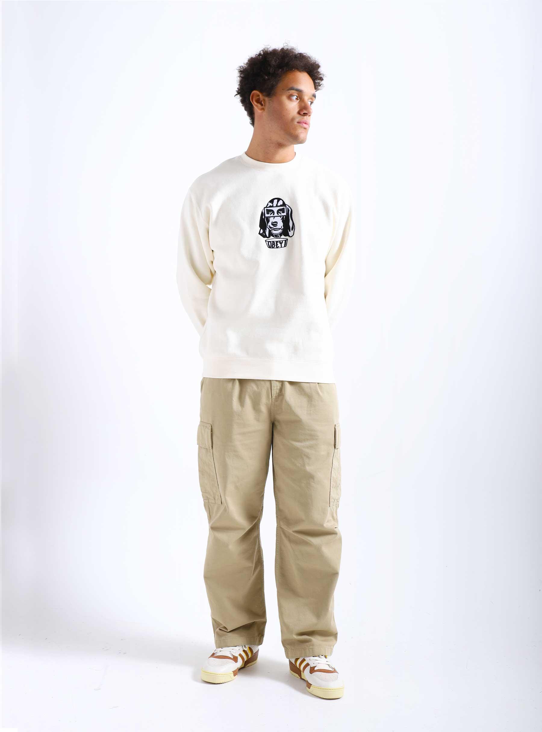 Hound Crewneck Unbleached 112480136