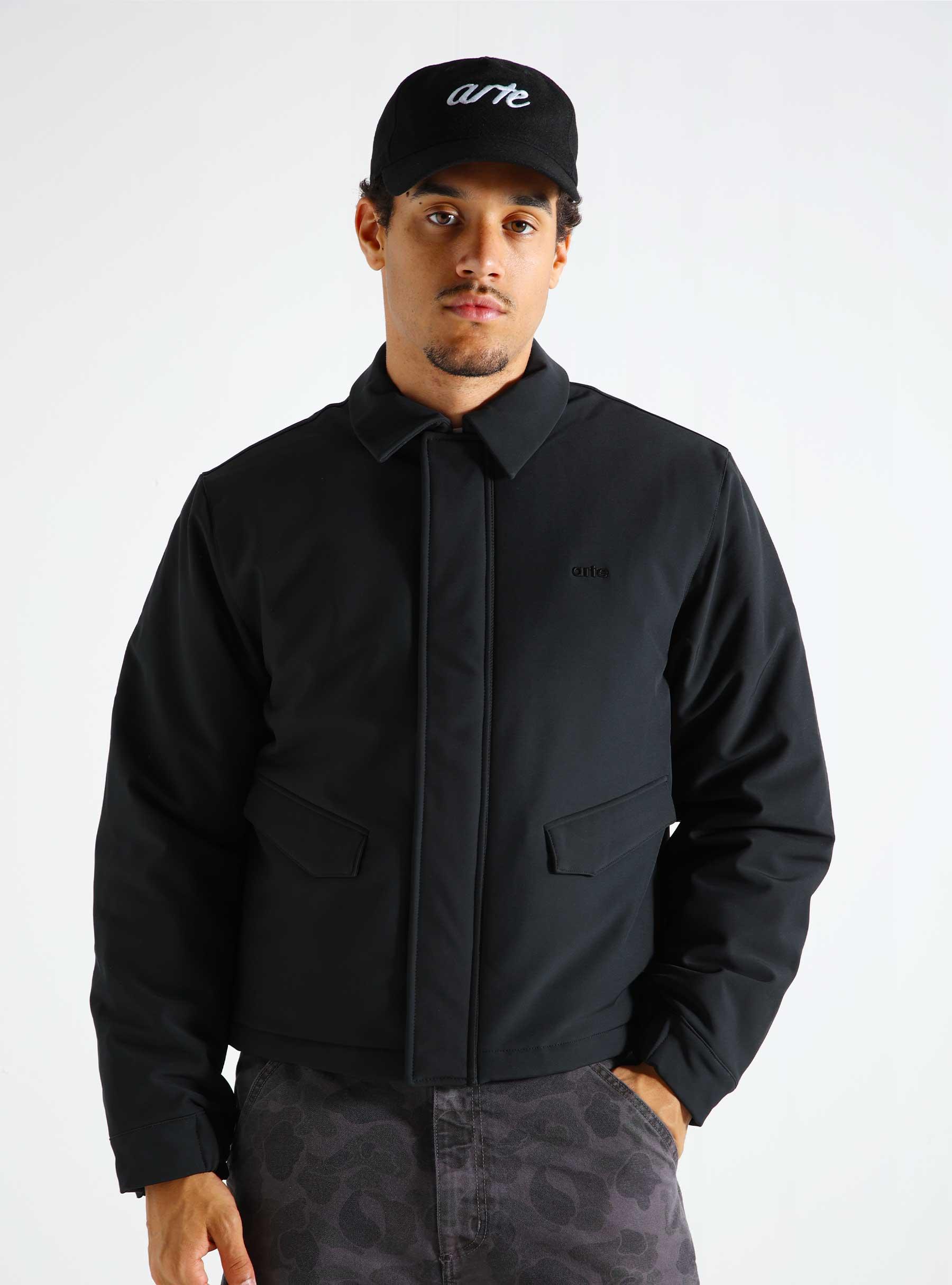 Nylon Jacket Black AW24-084J