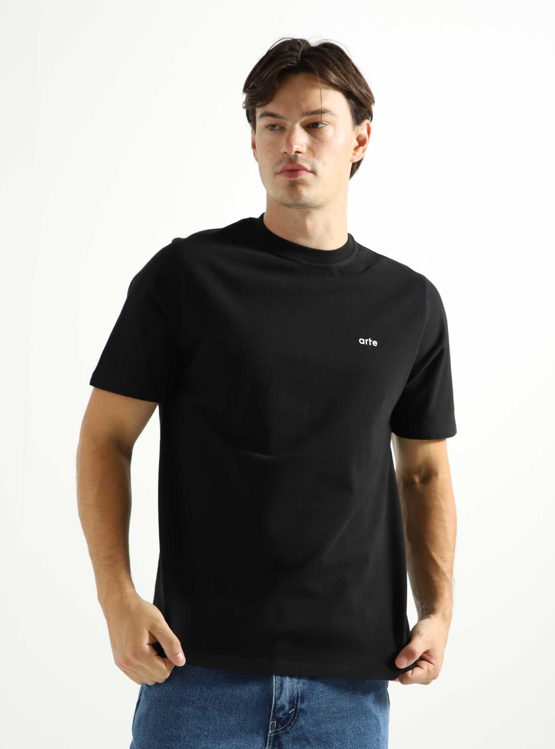 Tommy Back Pixel Tshirt Black AW23-011T