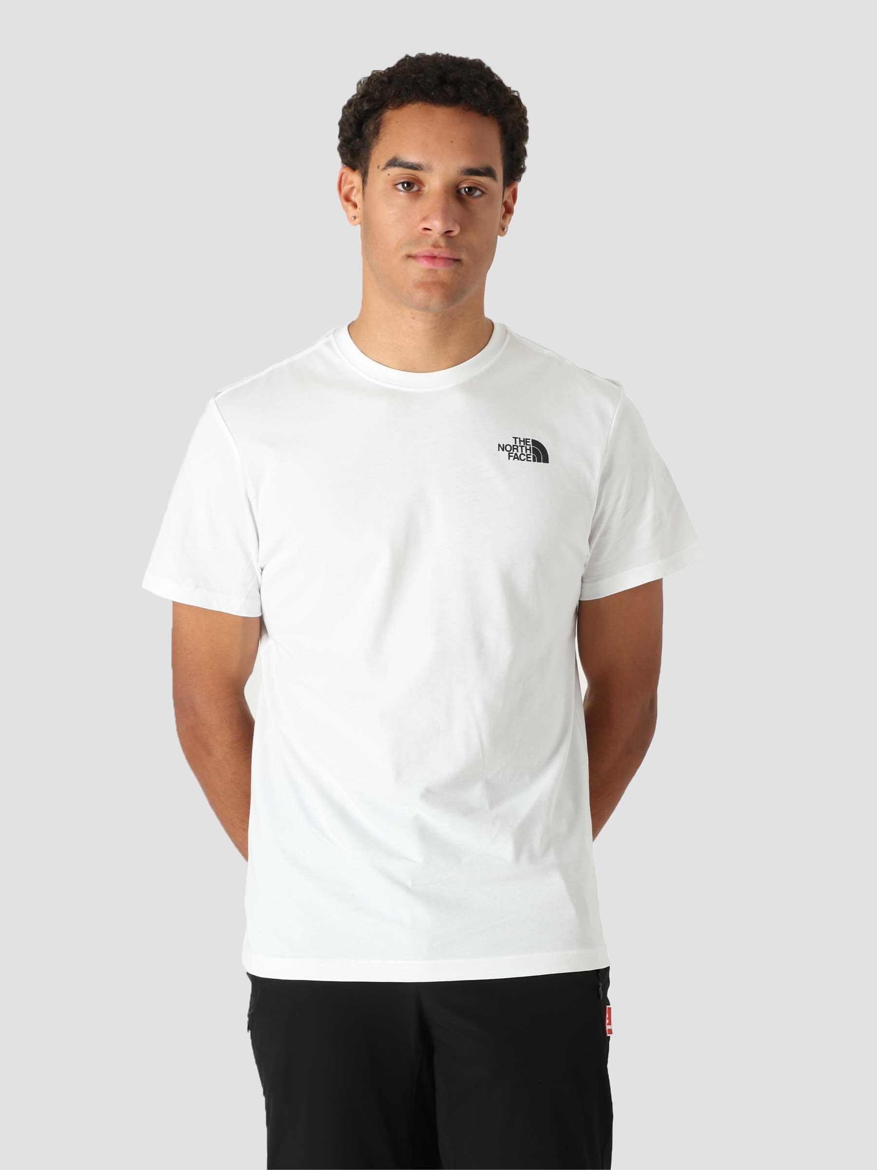 The North Face Redbox T-Shirt White - Freshcotton