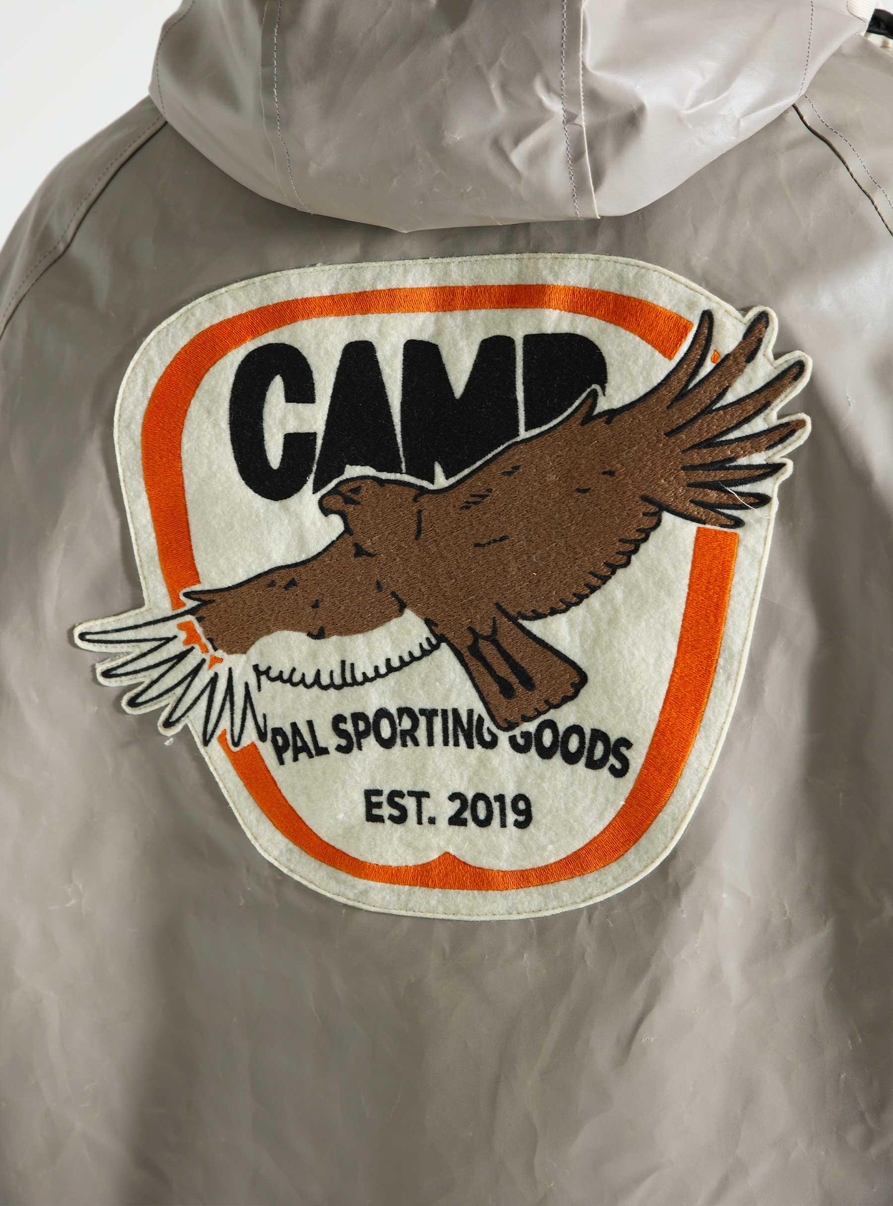 Camp Overhead Eagle Parka Gray Beige PALAW24001