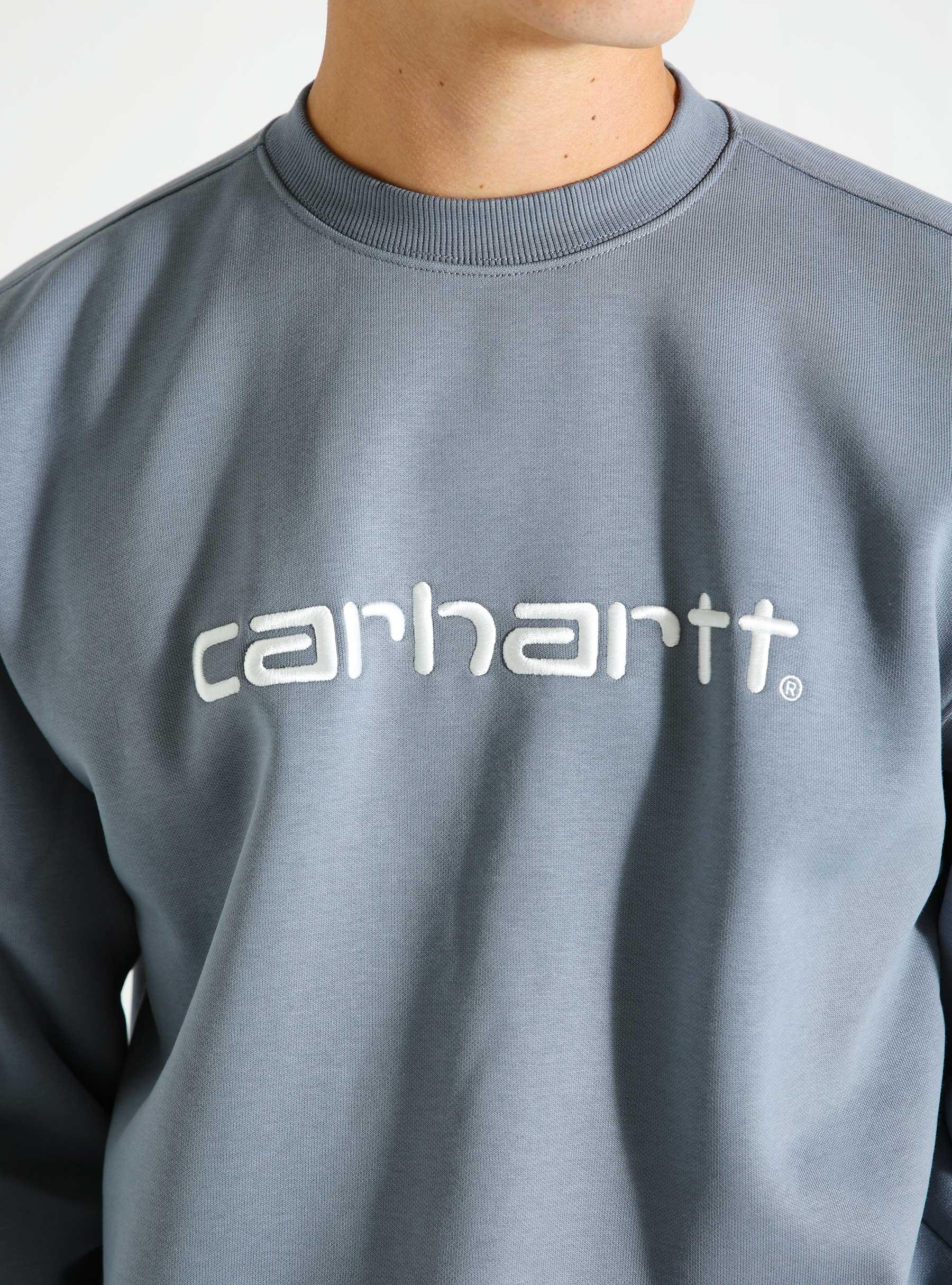 Carhartt Sweat Dove Grey Wax I030546-2INXX