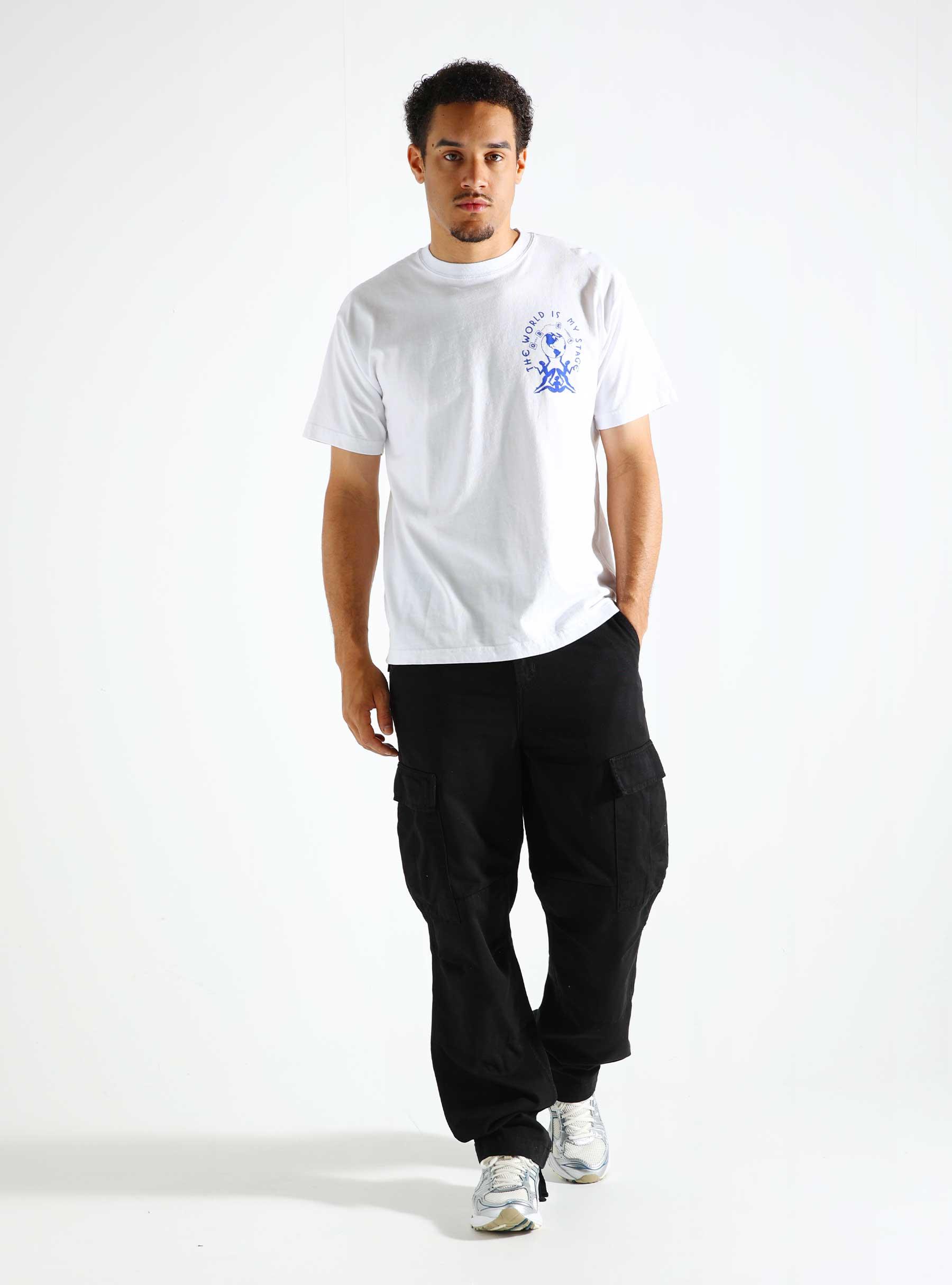 Regular Cargo Pant Black Garment Dyed I030475-89GD