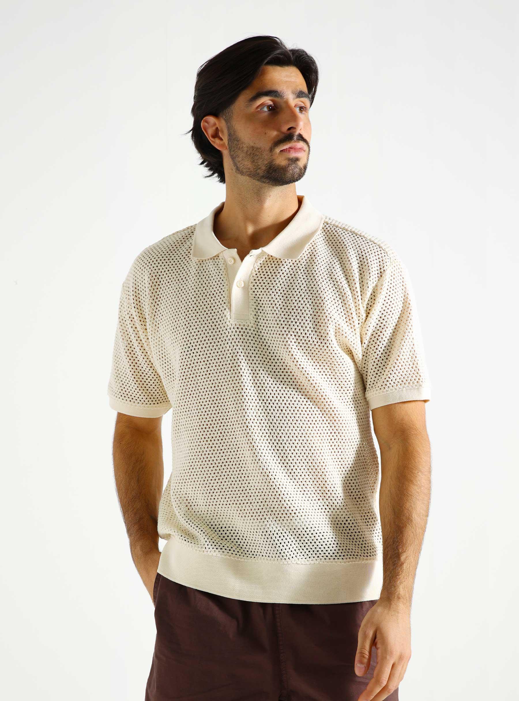 Duke Mesh Polo Unbleached 131090088-UBL