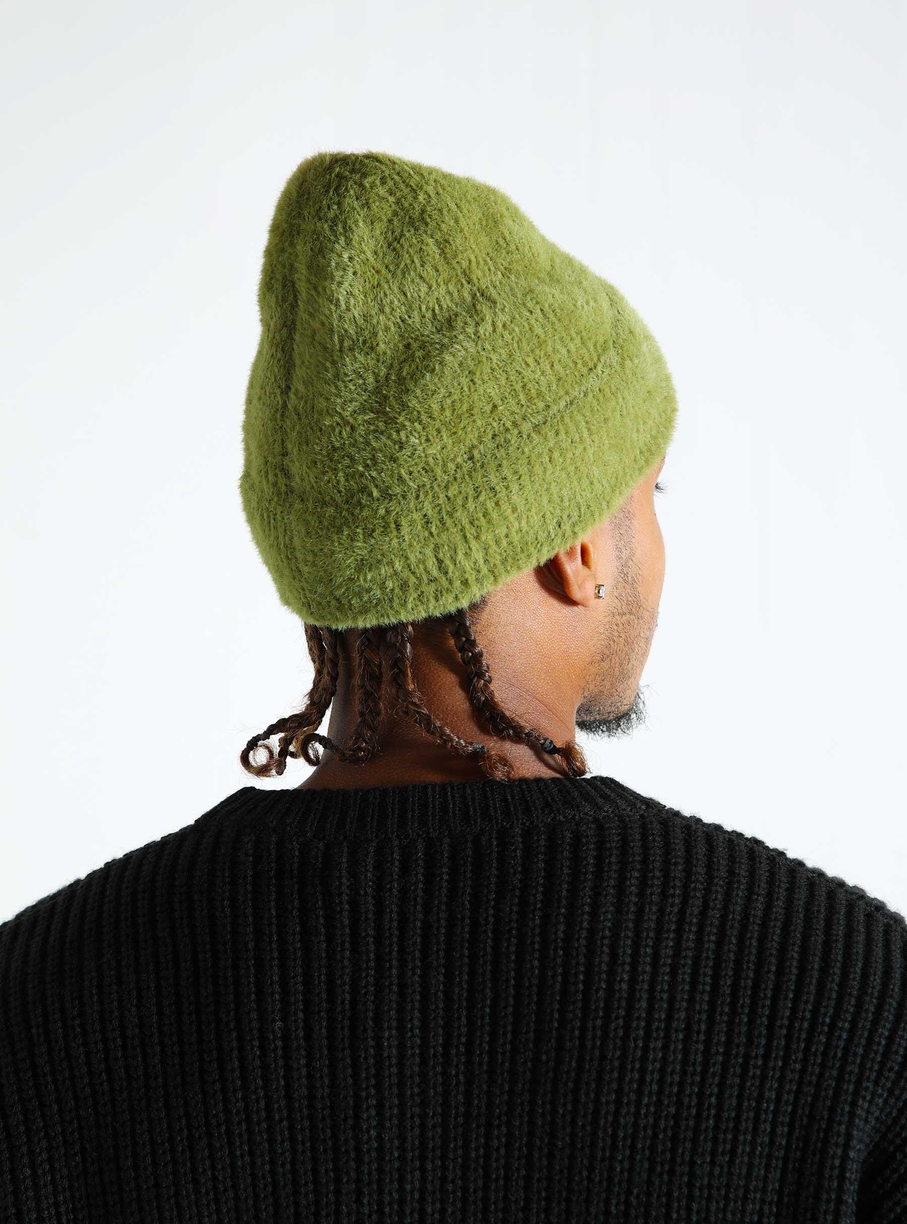 Faux Fur Beanie Sea Kelp K3661-SK301