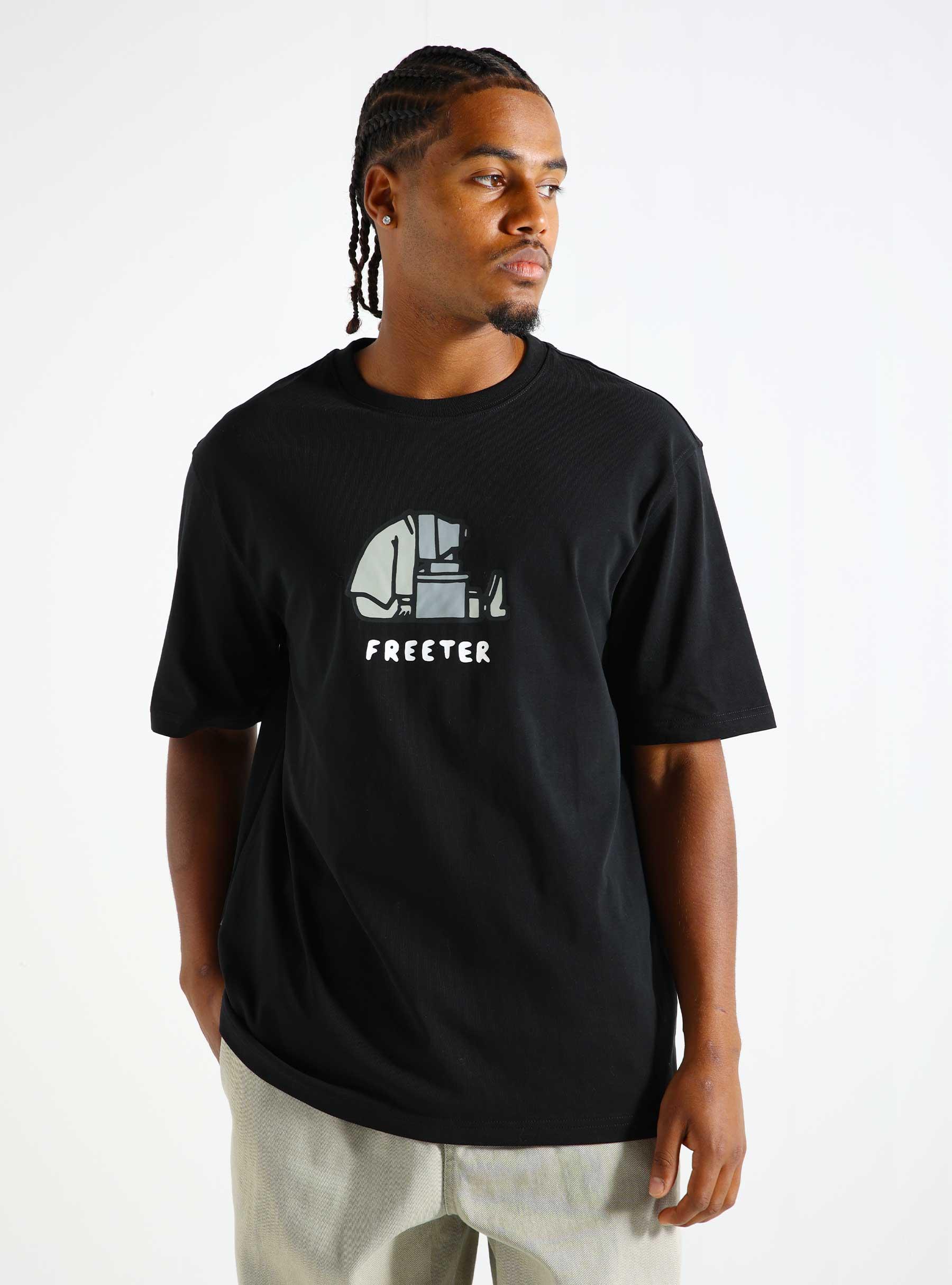 Computerized T-Shirt Black freeter_aw24_21