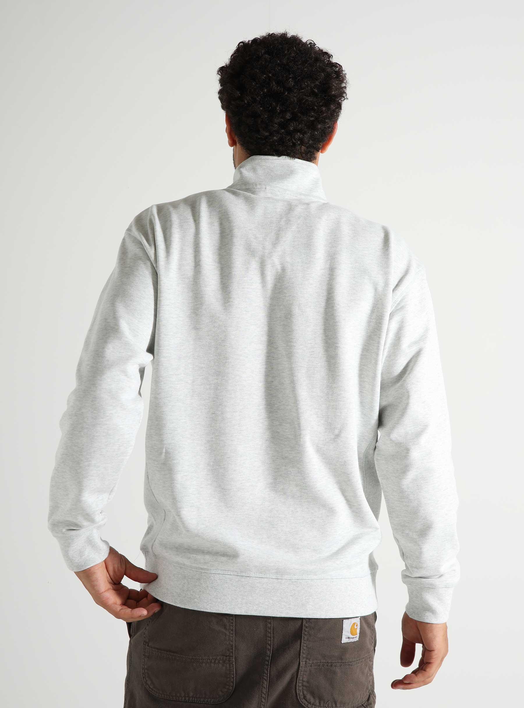 Athletics Fleece Quarter Zip Ash Heather MT43501