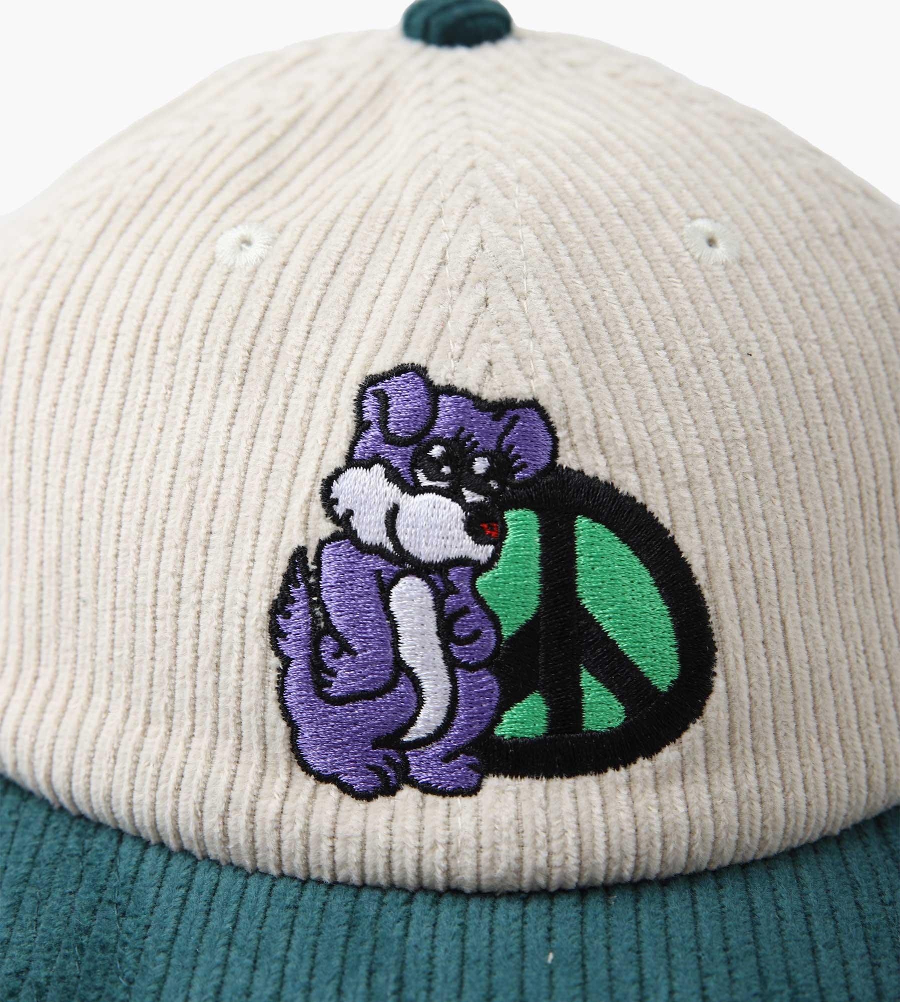 Peace Paw 6 Panel Snap Unbleached Multi 100580345-UBL