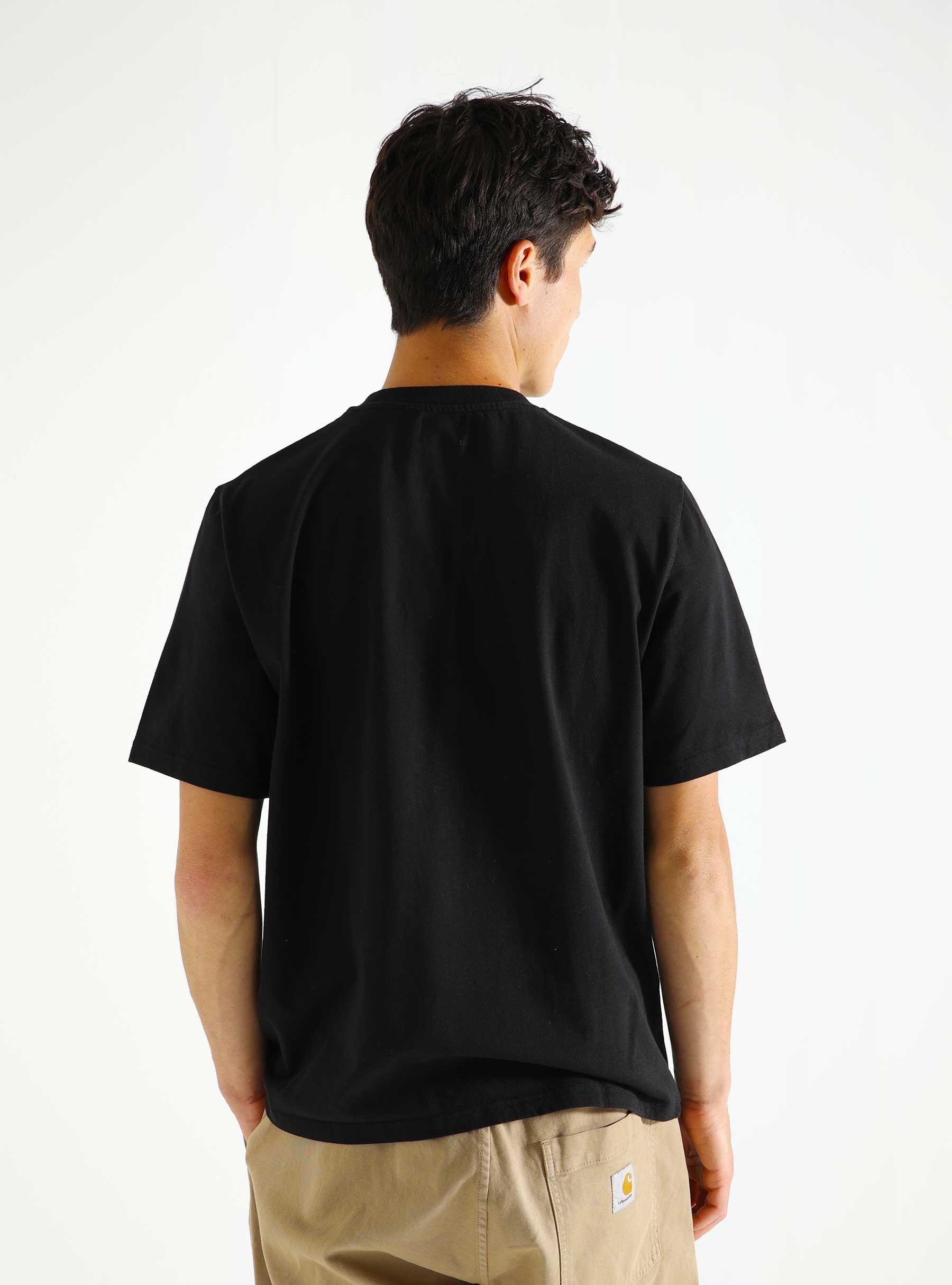 Heart Logo T-shirt Black AW24-111T