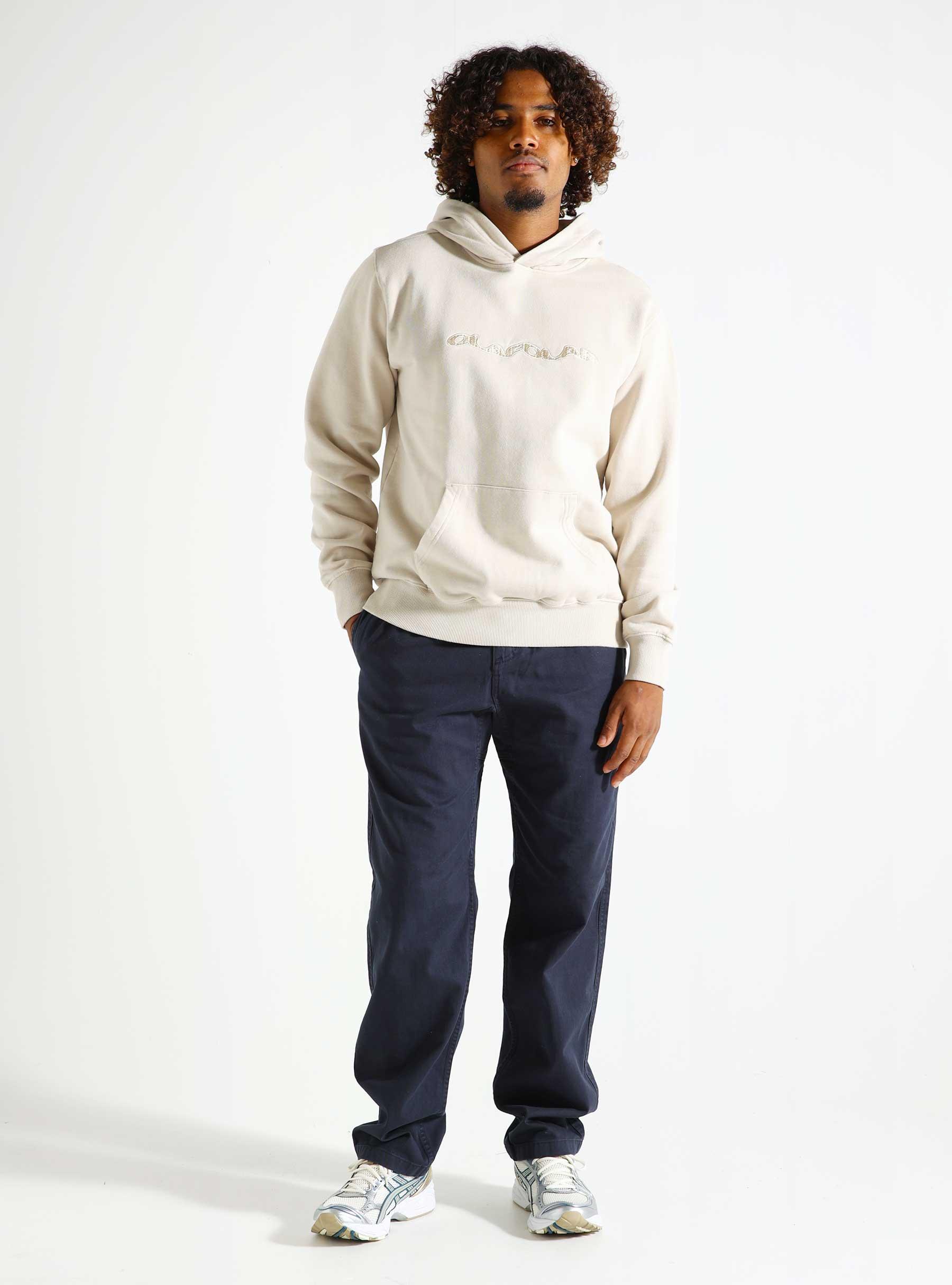 Wavy Drift Hoodie Cement M180209