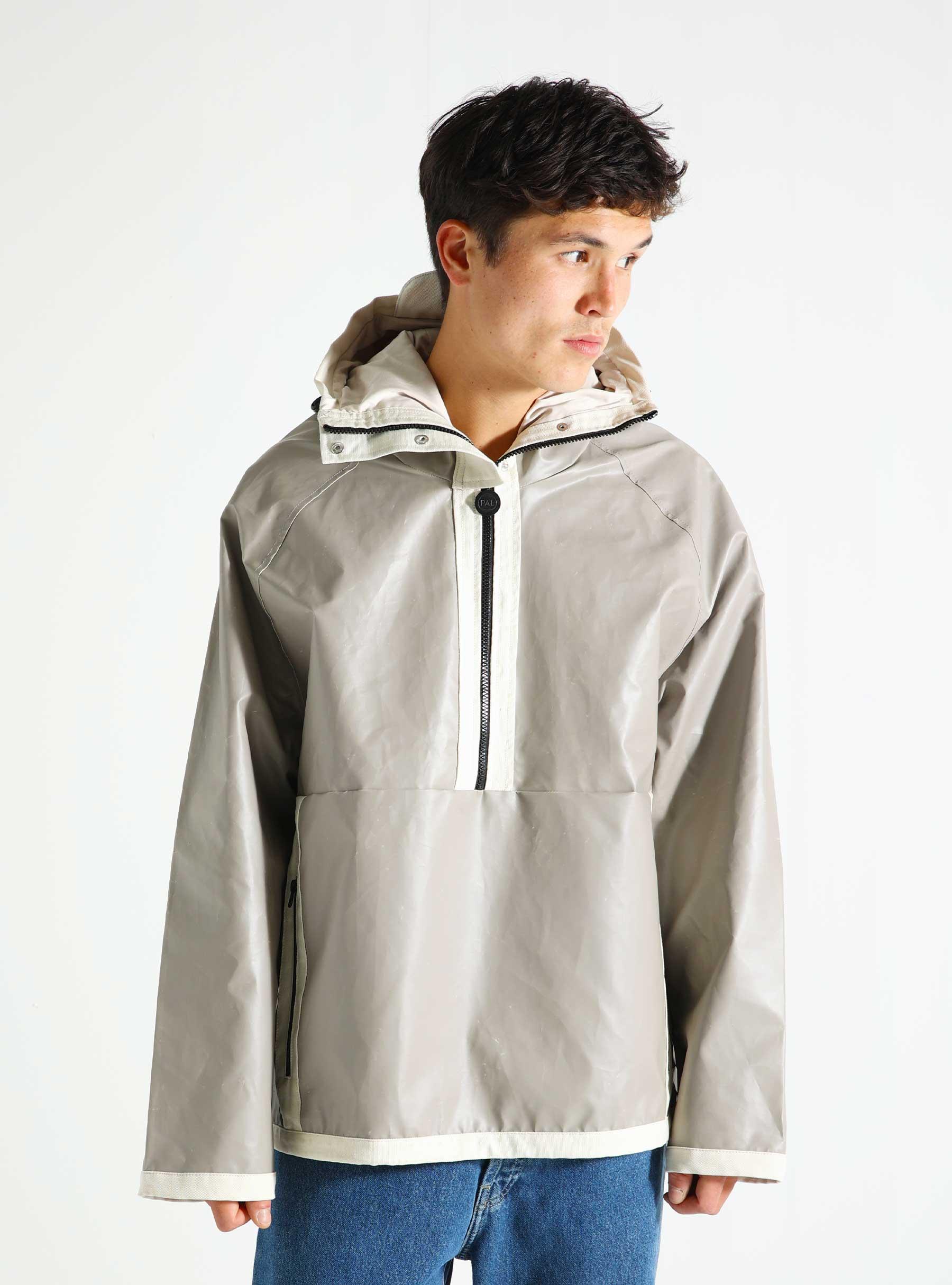 Camp Overhead Eagle Parka Gray Beige PALAW24001