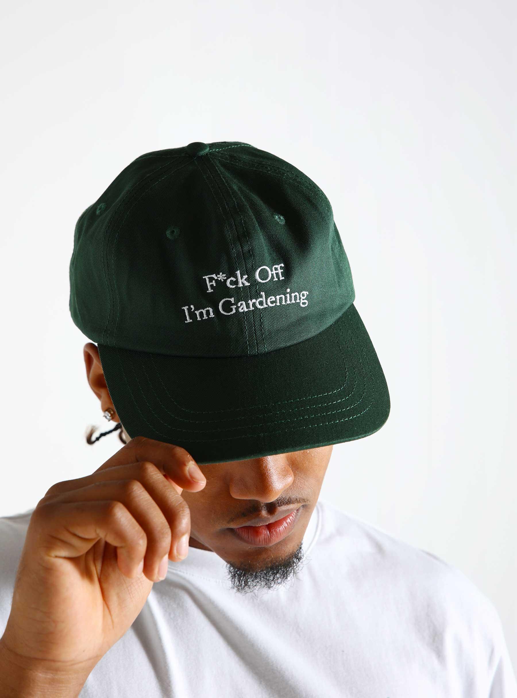 F*ck Off I'm Gardening Cap Green 537