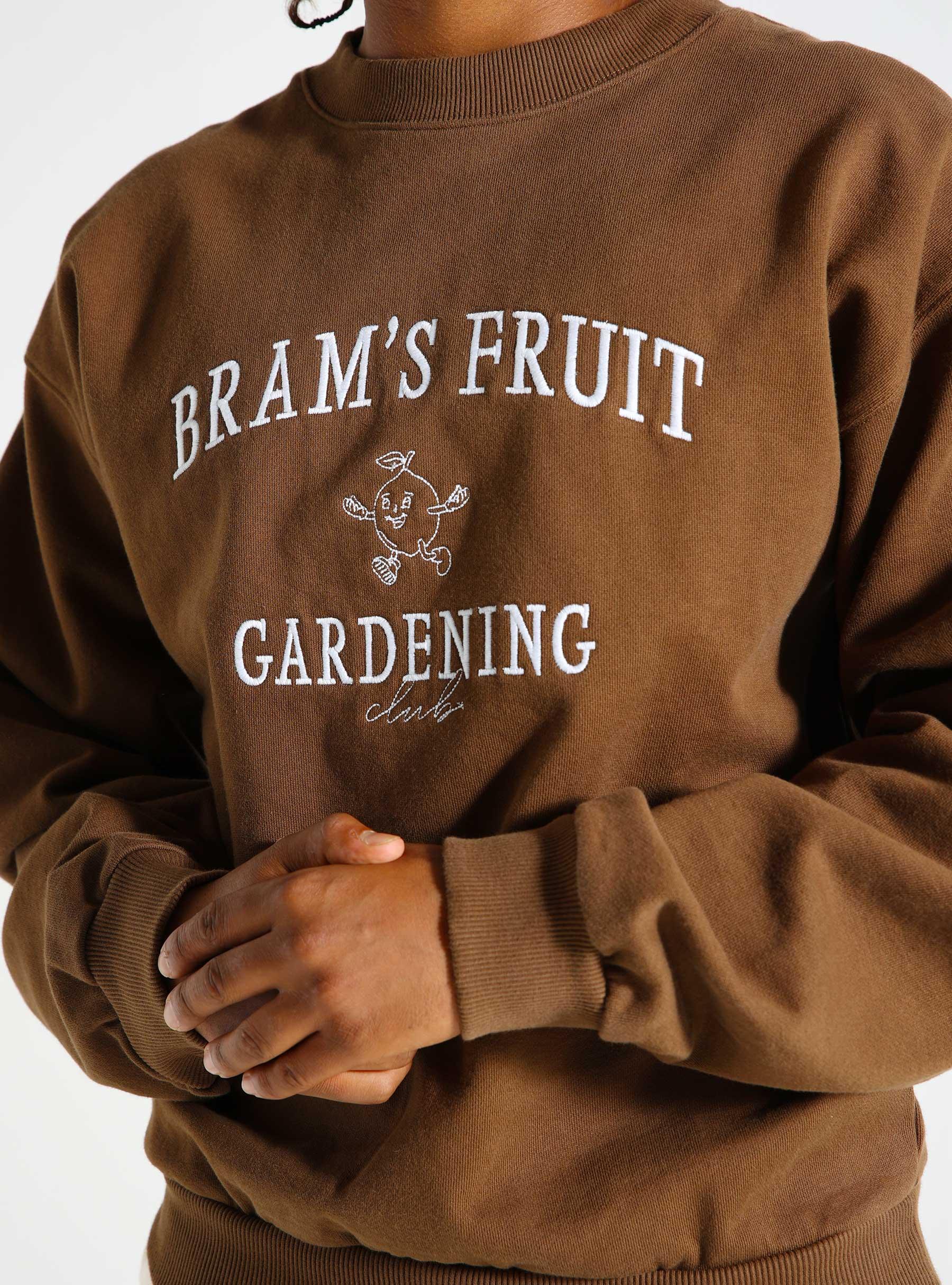 Gardening Club Crewneck Brown 356