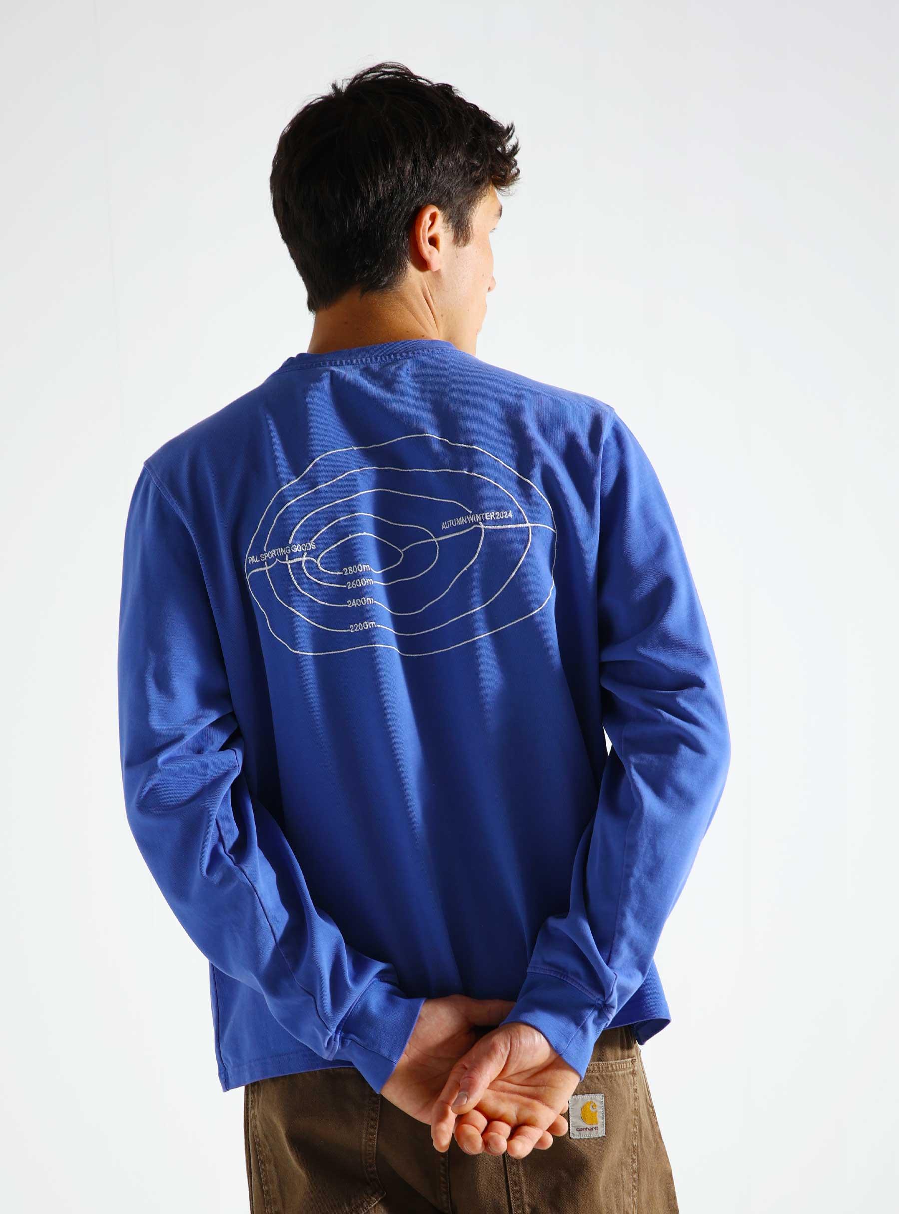 Alpine Sports Pocket Longsleeve Deep Blue PALAW24013