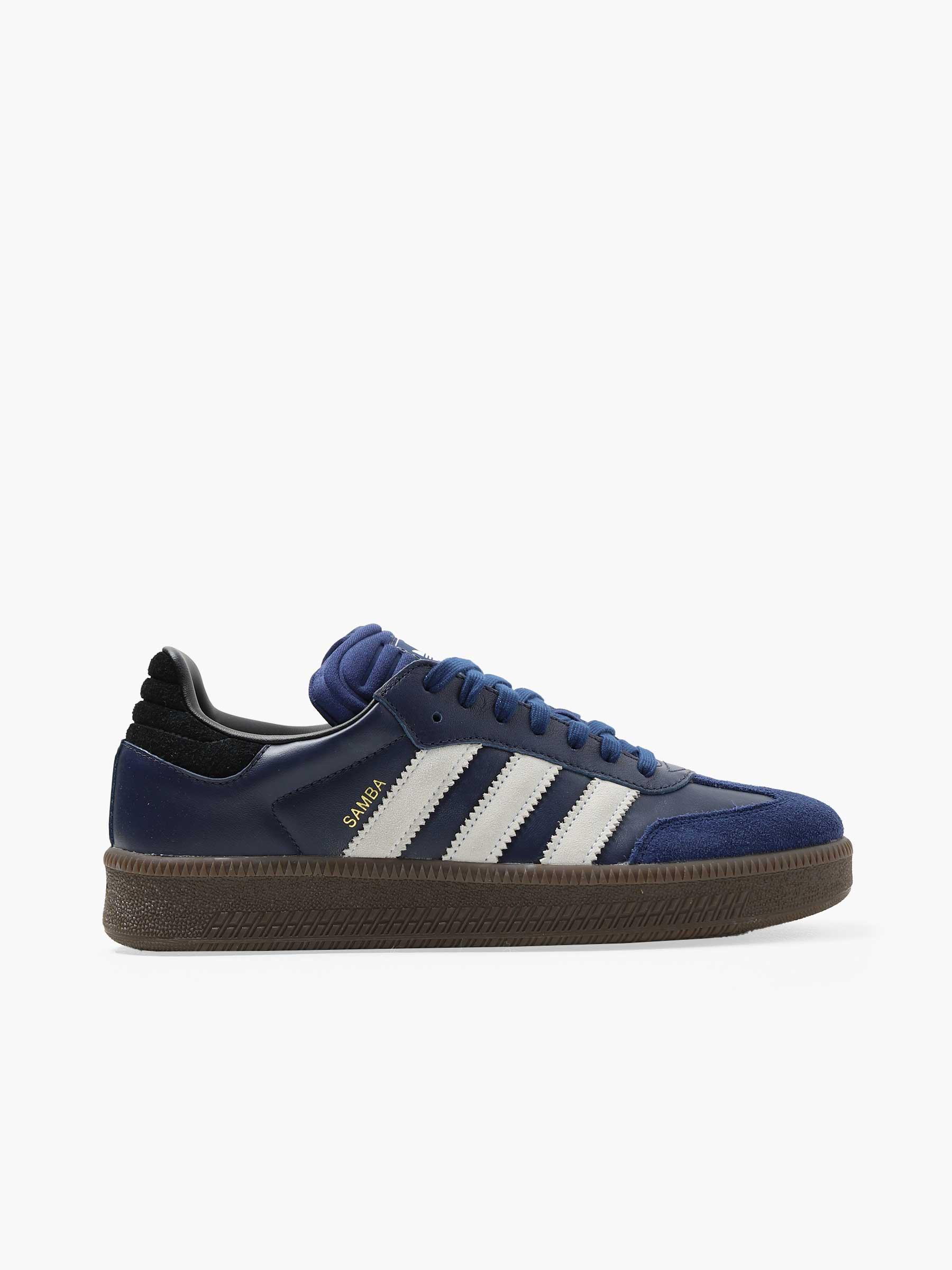 Samba XLG Dark Blue Footwear White Gum 5 IE9179