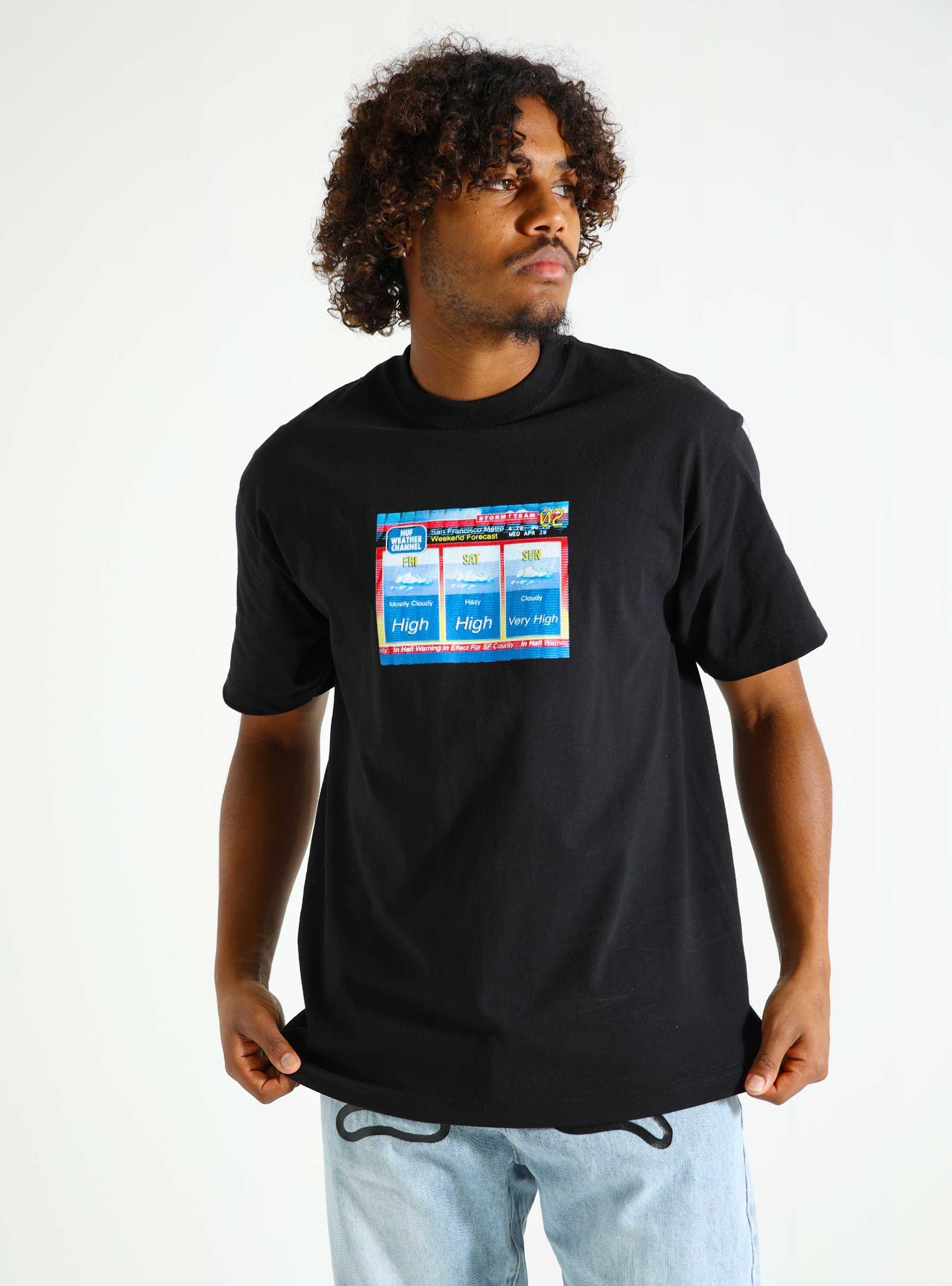 Forecast T-Shirt Black TS02239