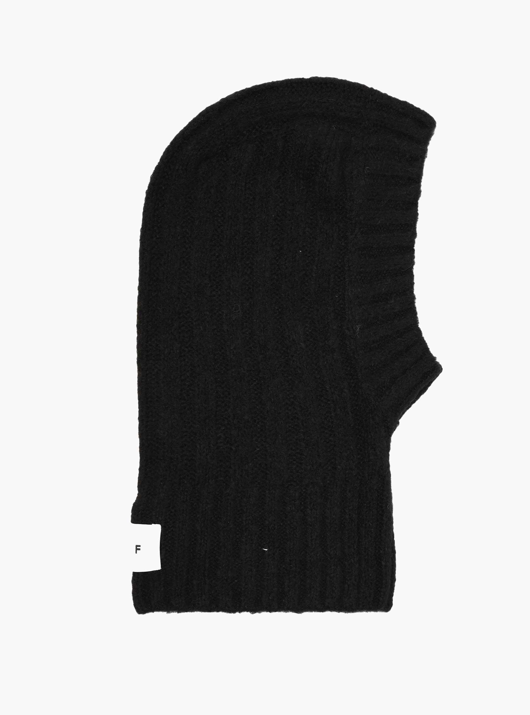 Rib Balaclava Black A140825