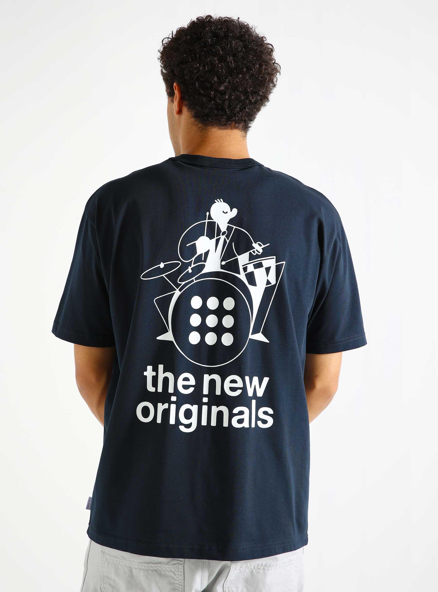 Freddy Jazz Band T-Shirt Navy 1009GTFW24.602