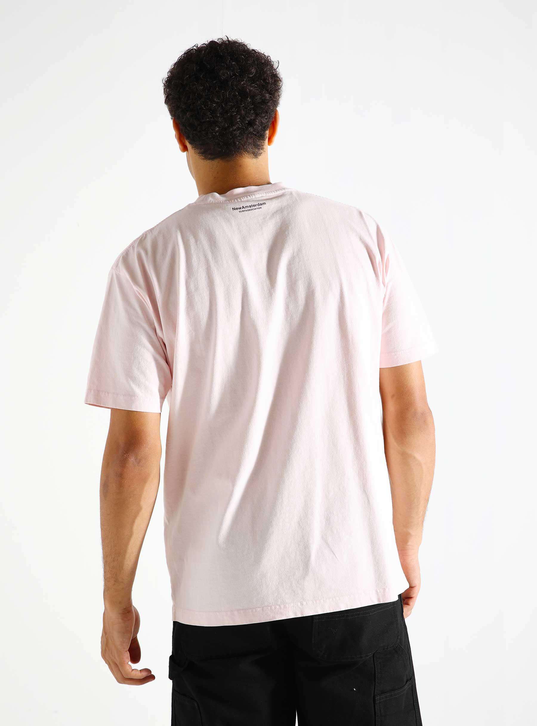 Letter Oyster T-shirt Cradle Pink 2402163001